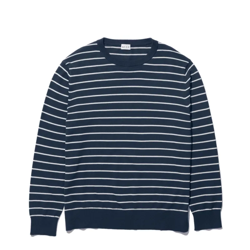 The Larsen - Navy/Cream sold by Kule
