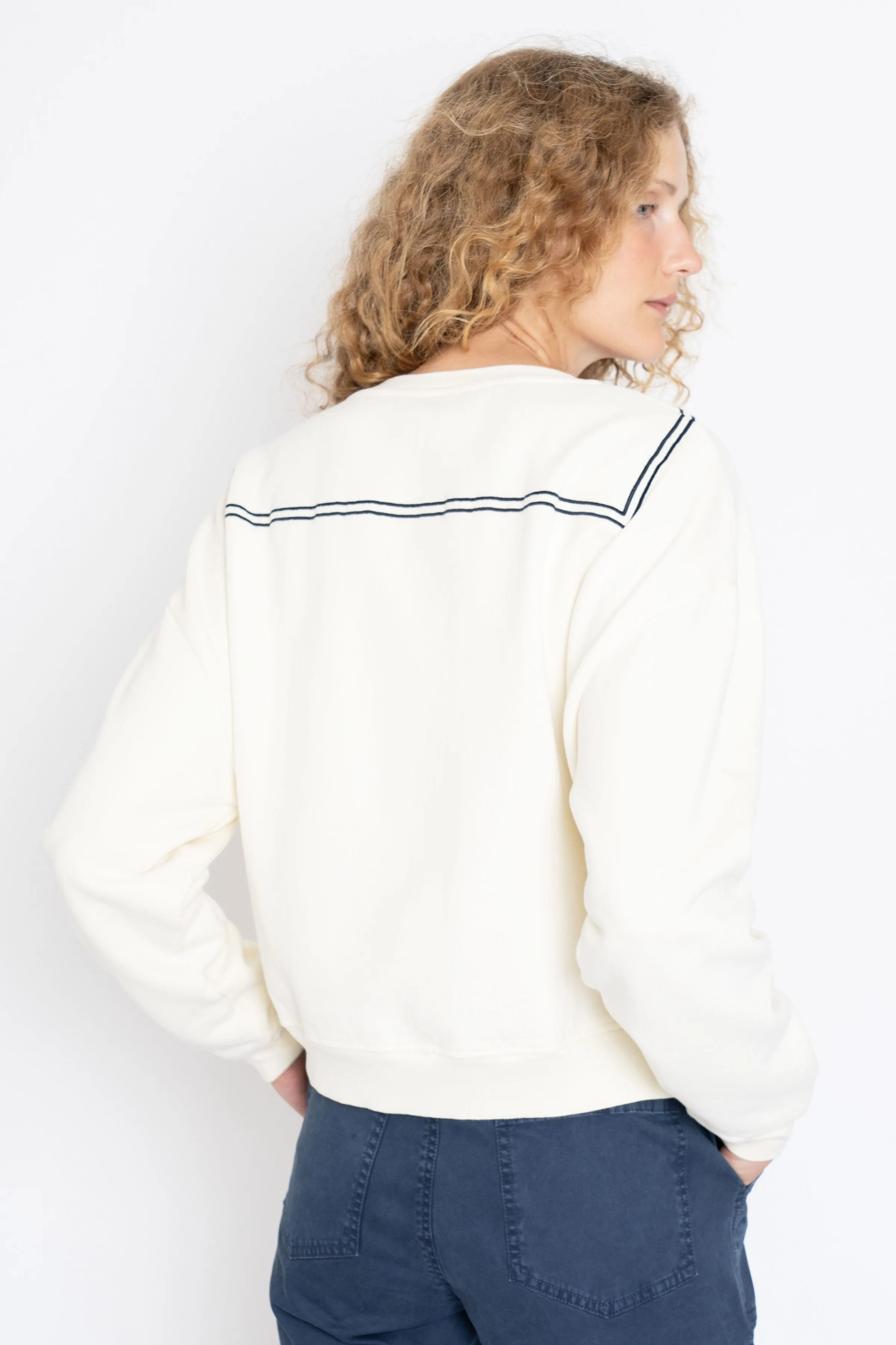 The Sailor Sweatshirt - Cream sold by Kule product image thumbnail 4