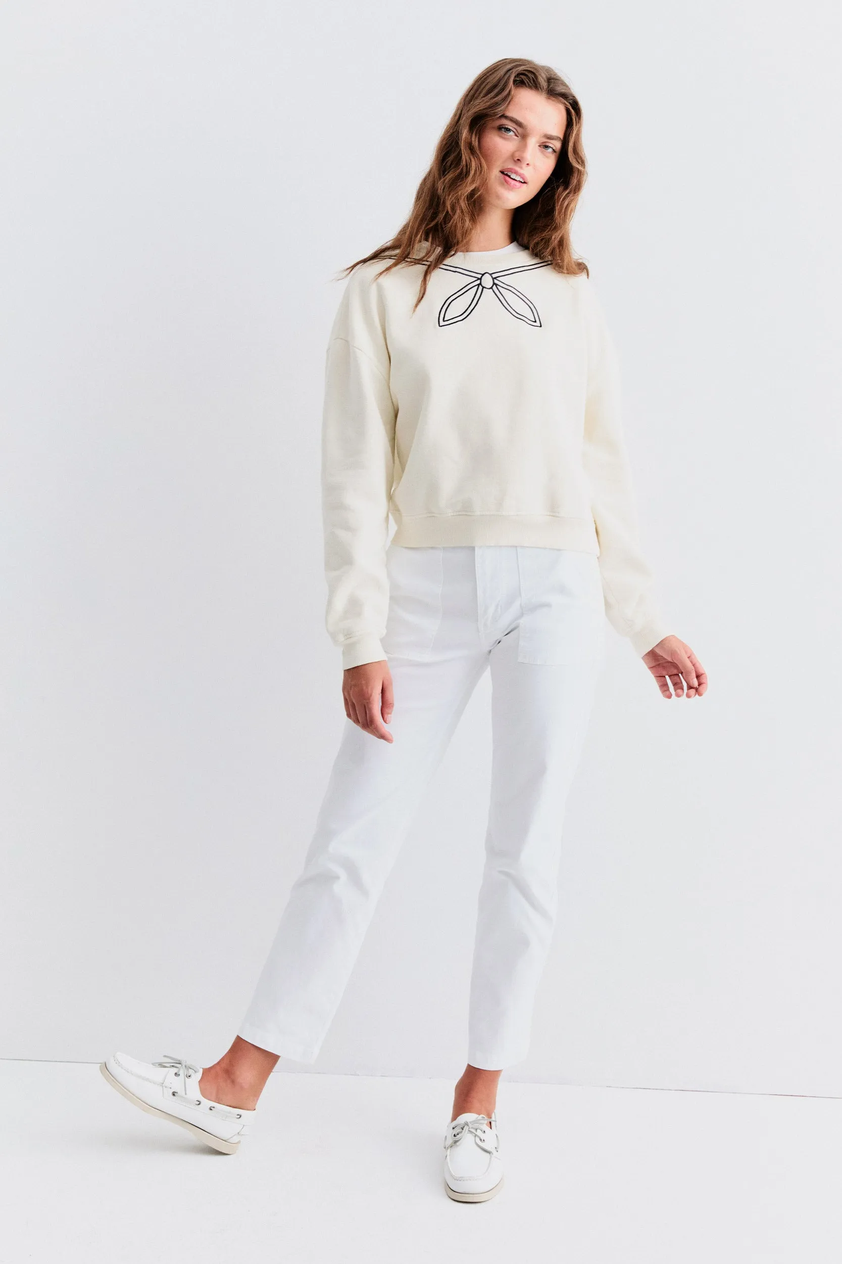 The Sailor Sweatshirt - Cream sold by Kule product image thumbnail 3