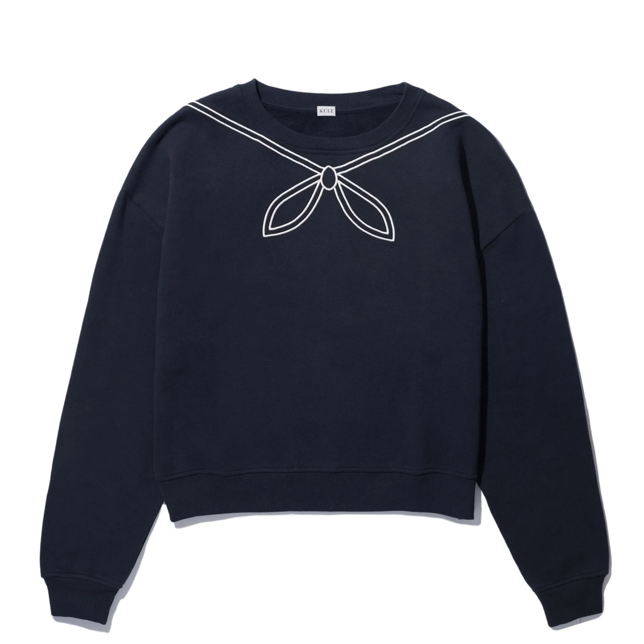 The Sailor Sweatshirt - Navy sold by Kule