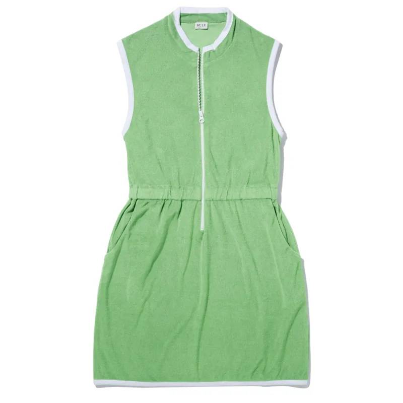 The Terry Dress - Avocado made by Kule