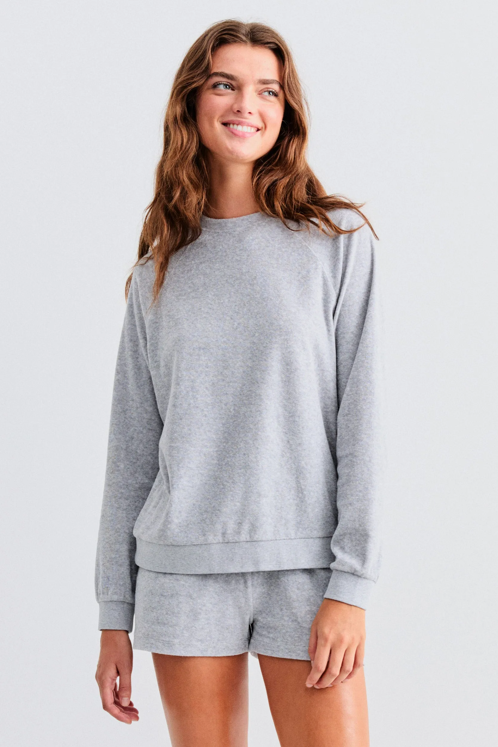 The Terry Franny - Heather Grey sold by Kule product image thumbnail 2