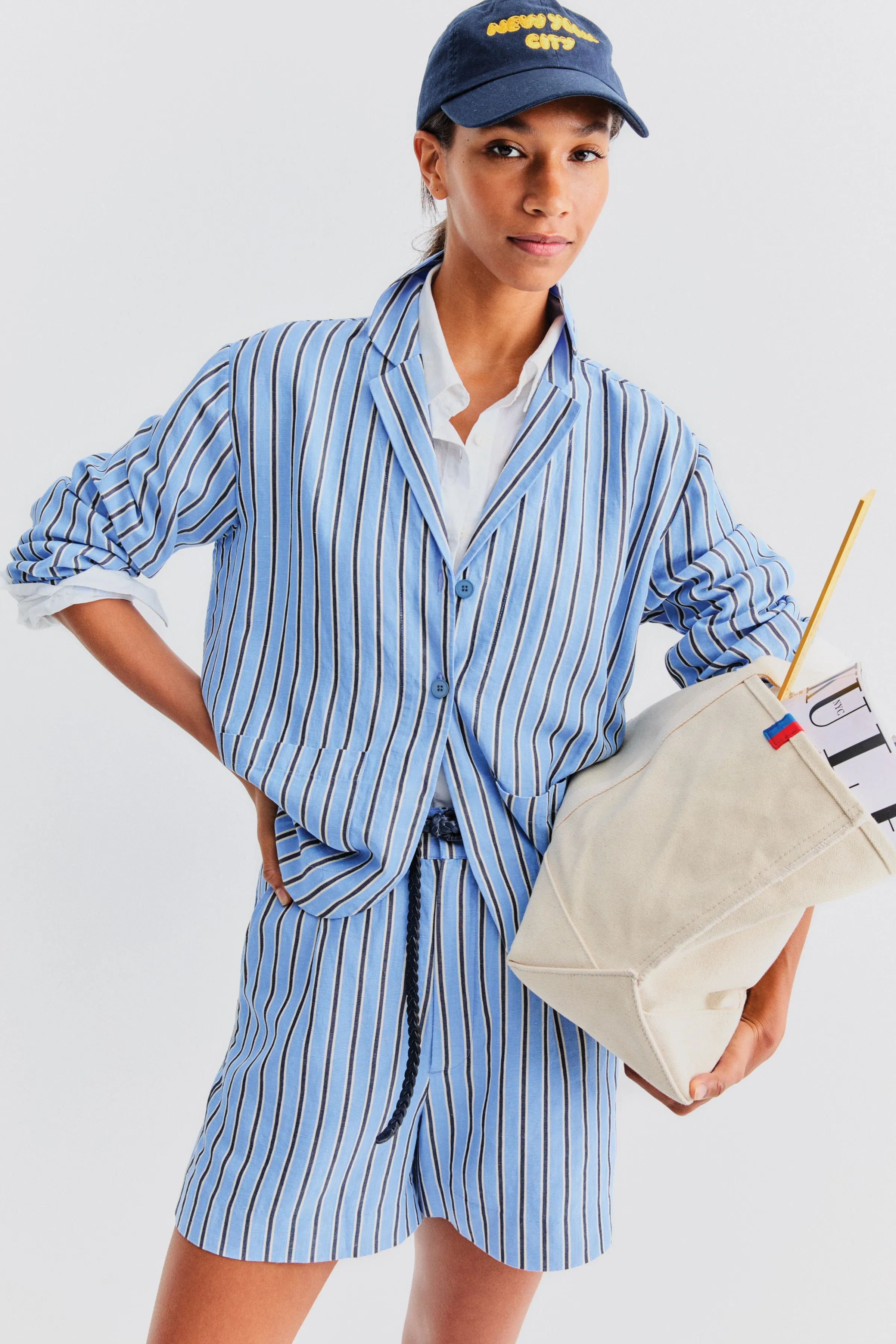 The Gwen - Royal Blue/Beige/Navy sold by Kule product image thumbnail 2