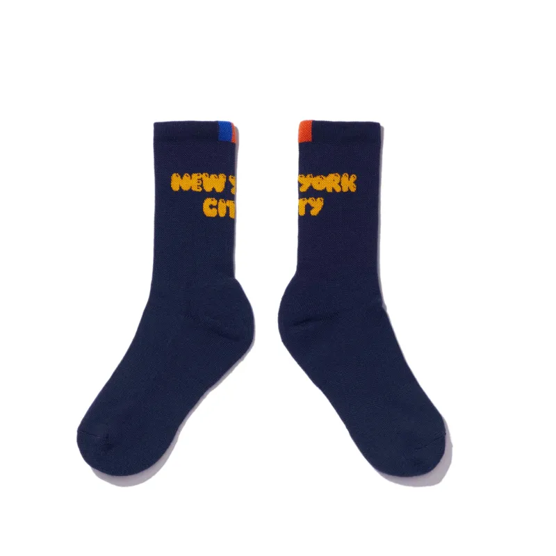 The Women's New York City Sock - Navy made by Kule