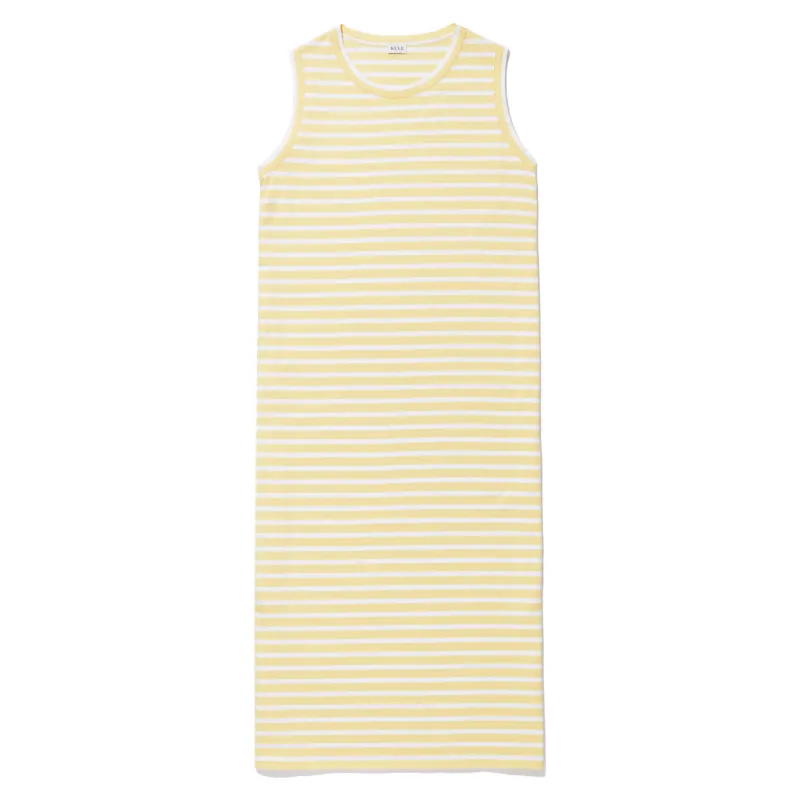 The Tank Dress - Butter/White sold by Kule