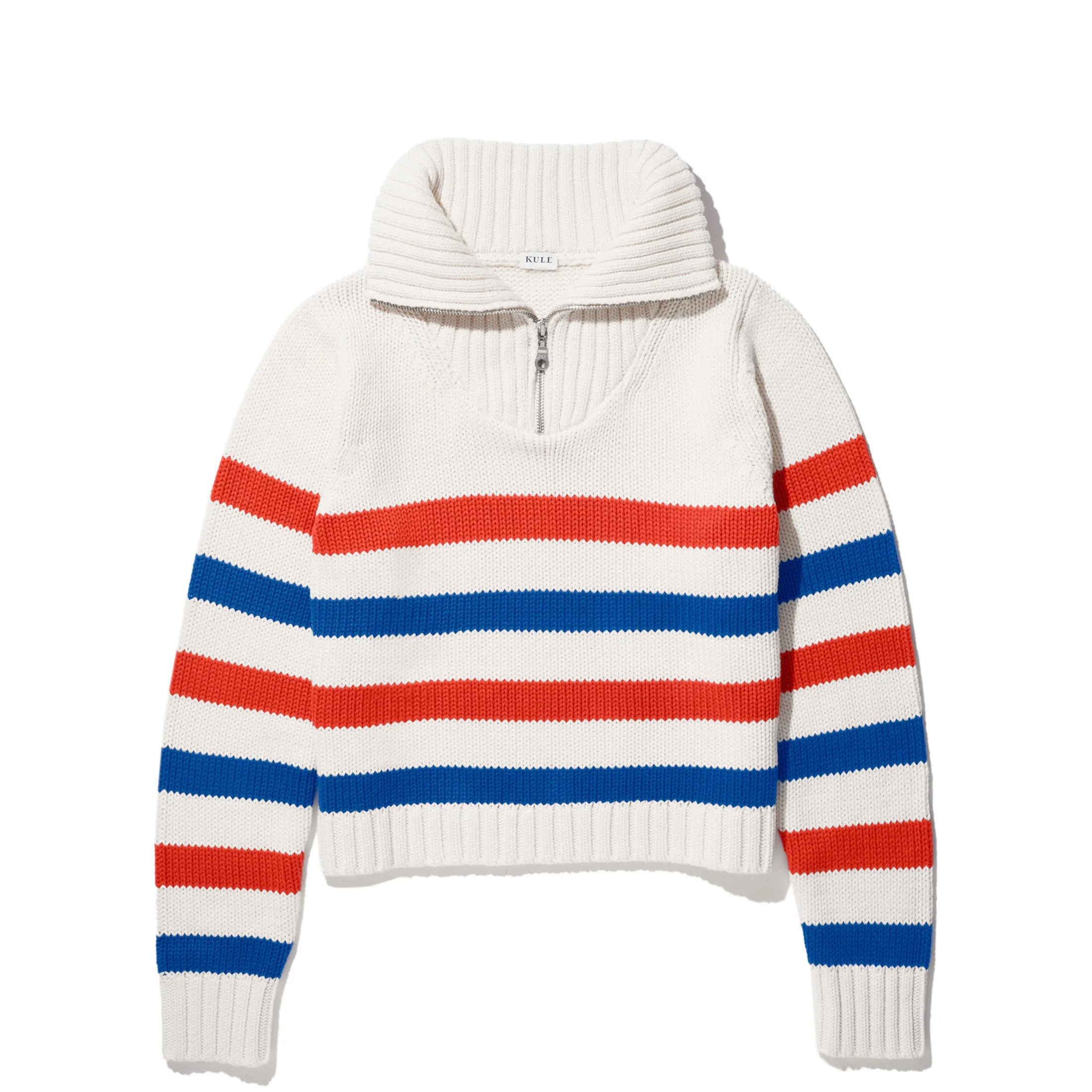 The Matey - Cream/True Blue/Poppy sold by Kule