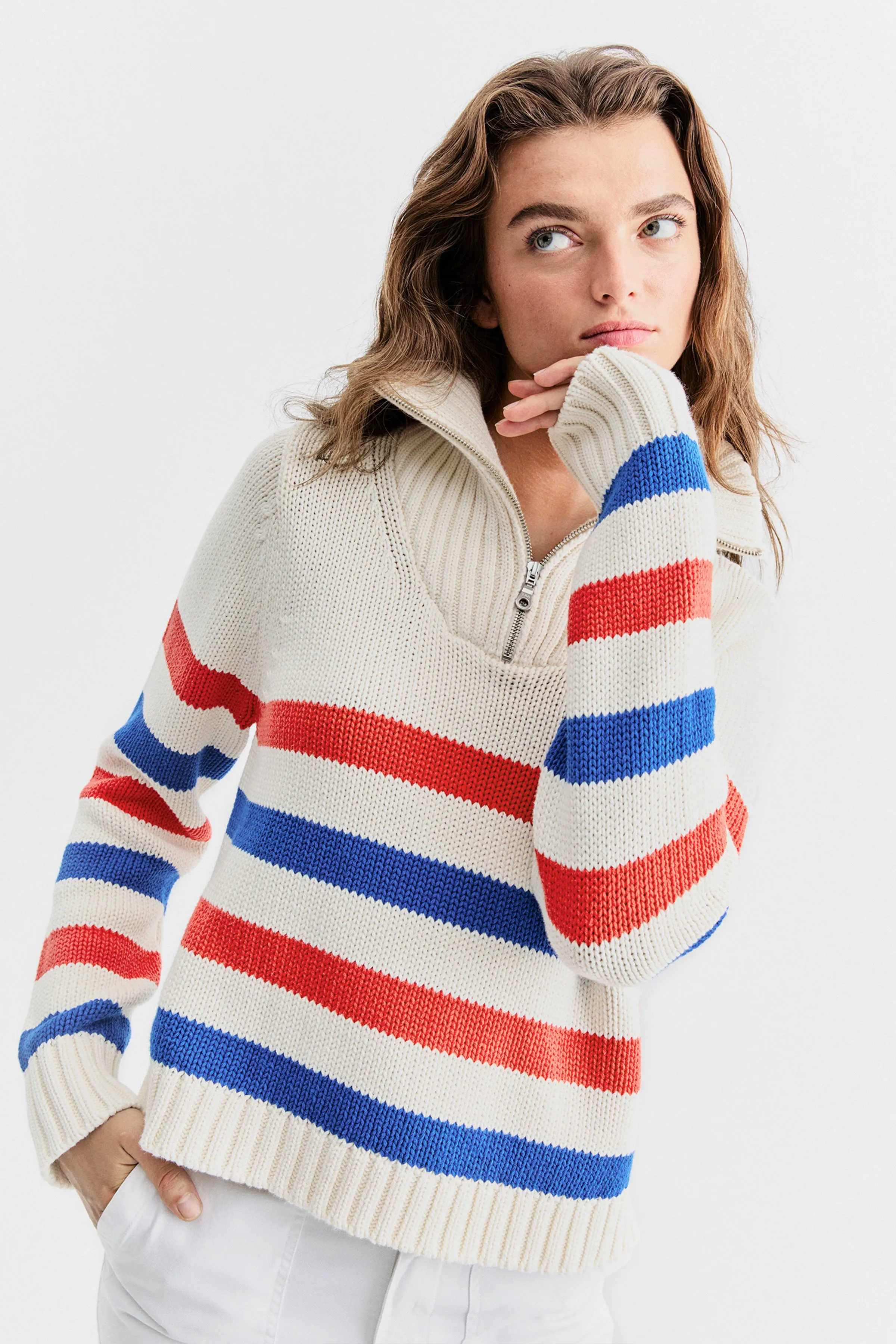 The Matey - Cream/True Blue/Poppy sold by Kule product image thumbnail 2