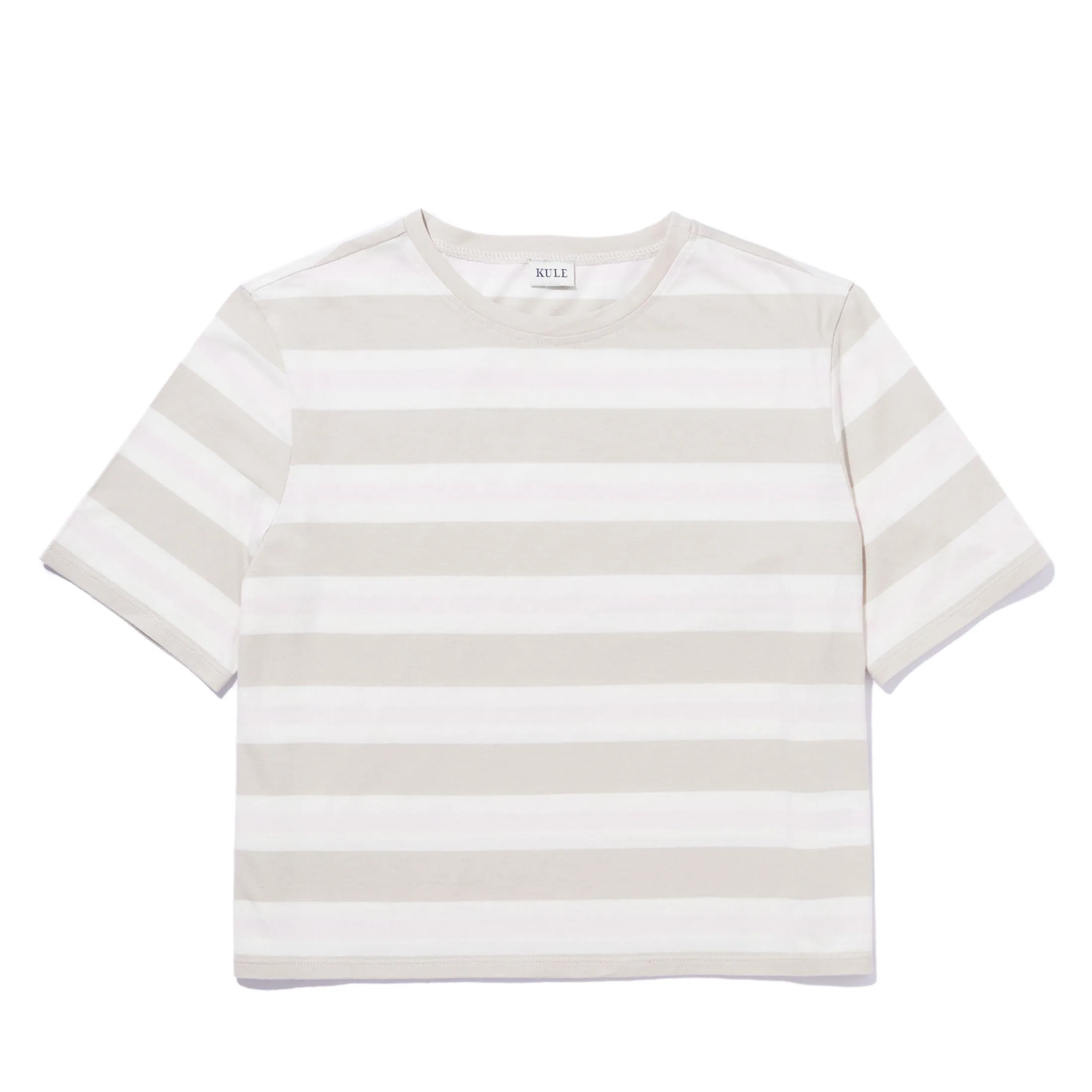 The Brentwood - Stone/Cream/Pink Multistripe sold by Kule