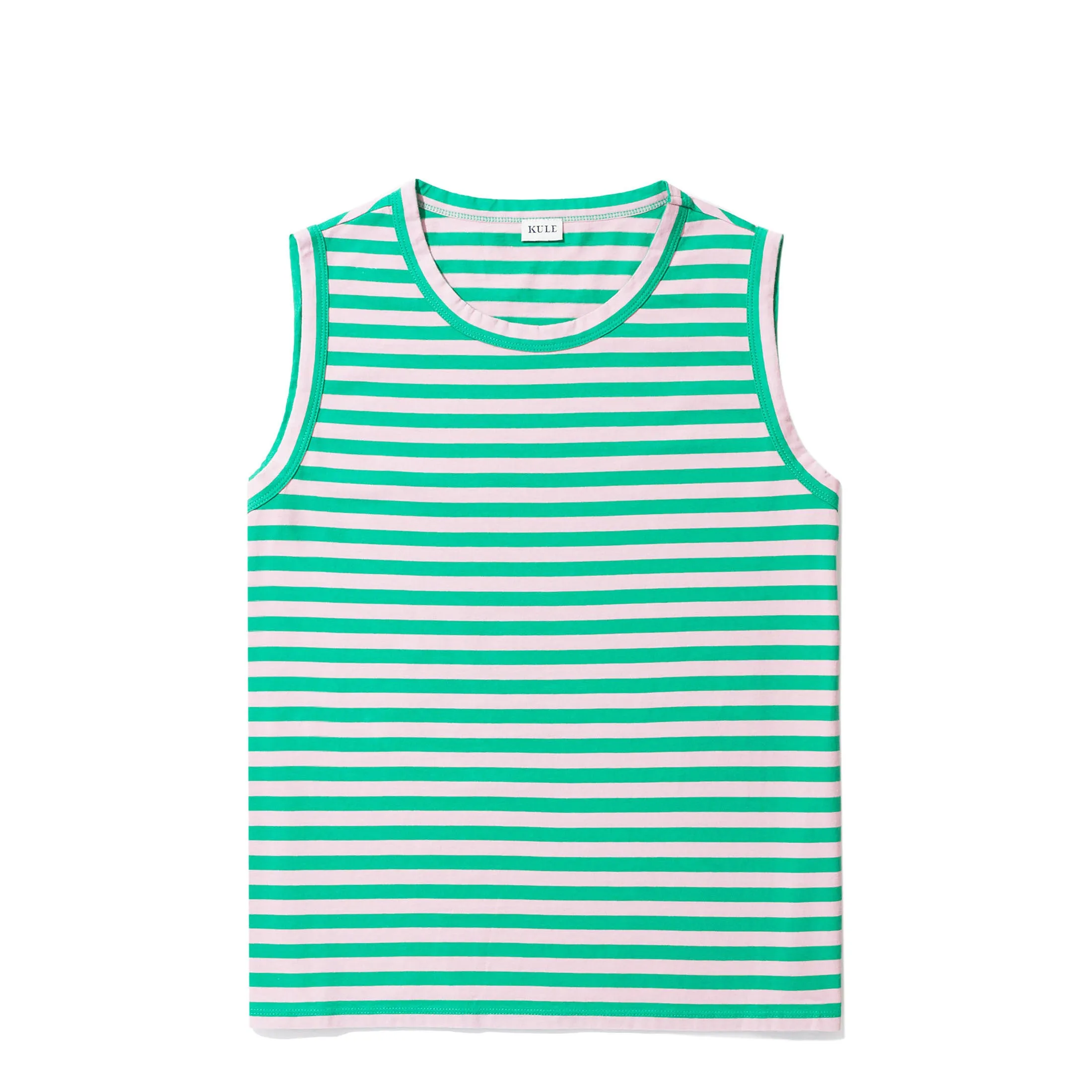 The Tank - Green/Blush sold by Kule