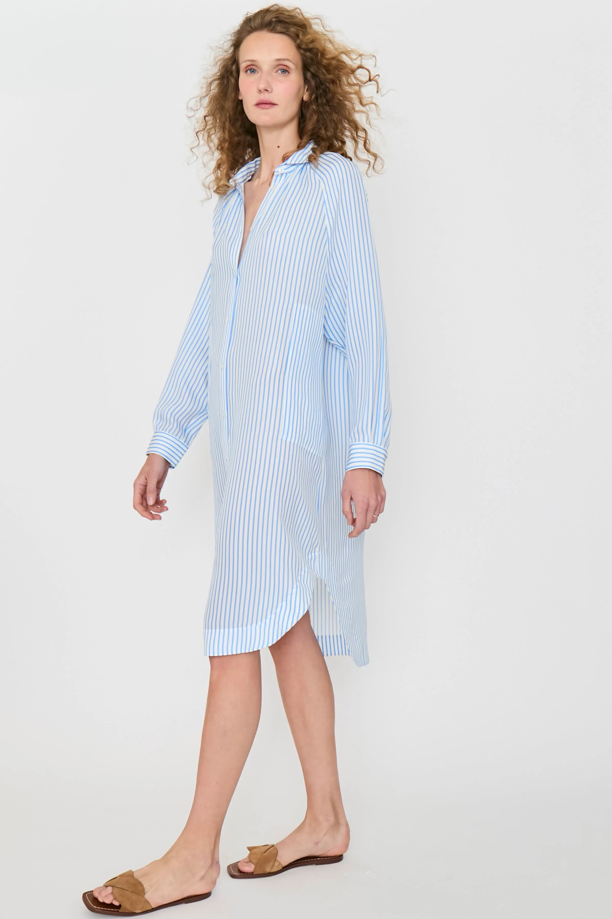 The Silk Madrid - White/Blue sold by Kule product image thumbnail 3