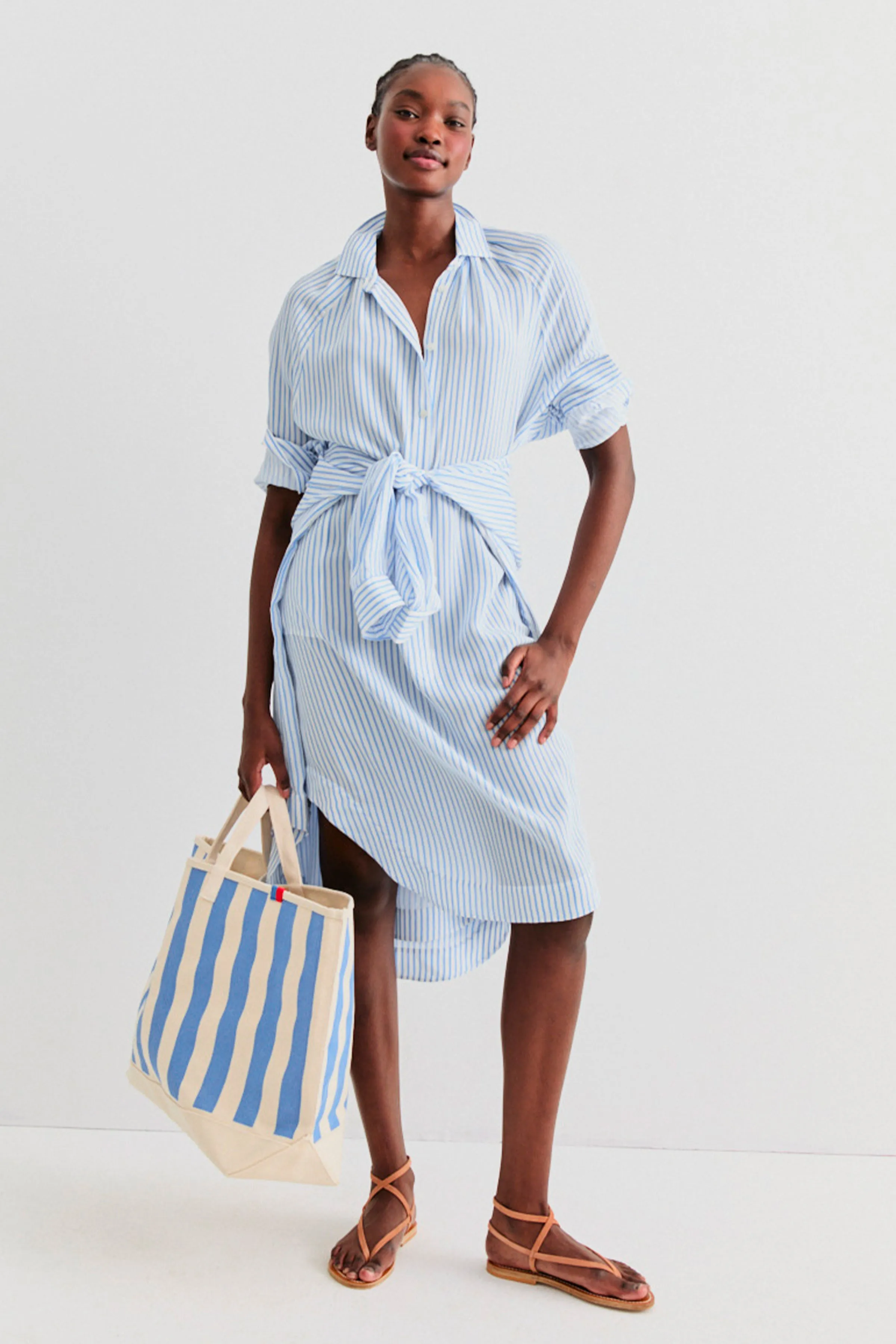 The Silk Madrid - White/Blue sold by Kule product image thumbnail 5