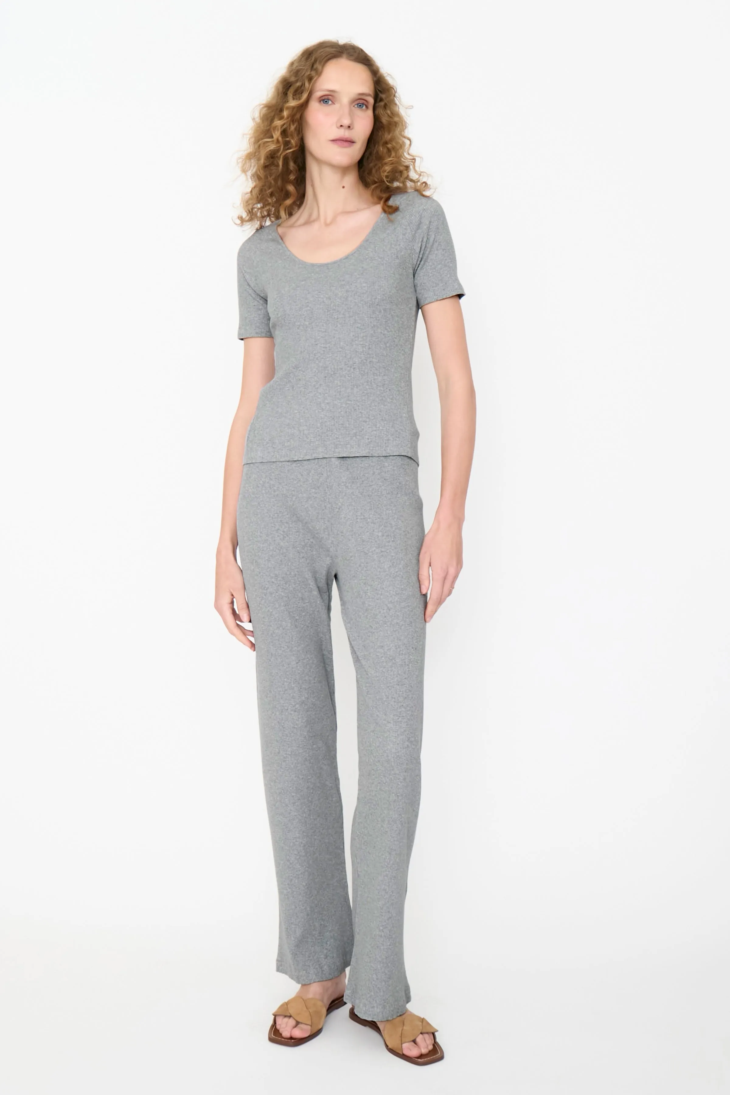 The Ribbed Elzi - Heather Grey sold by Kule product image thumbnail 3