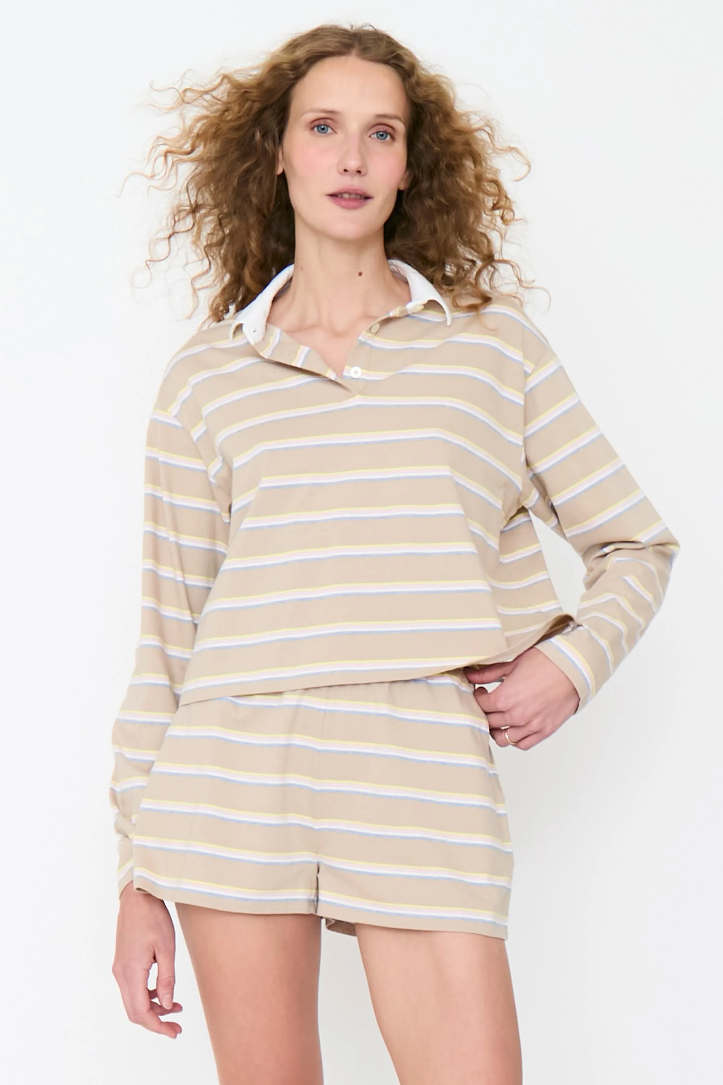 The Lexie - Sand Multistripe sold by Kule product image thumbnail 3