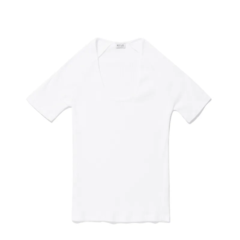 The Ribbed Elzi - White sold by Kule