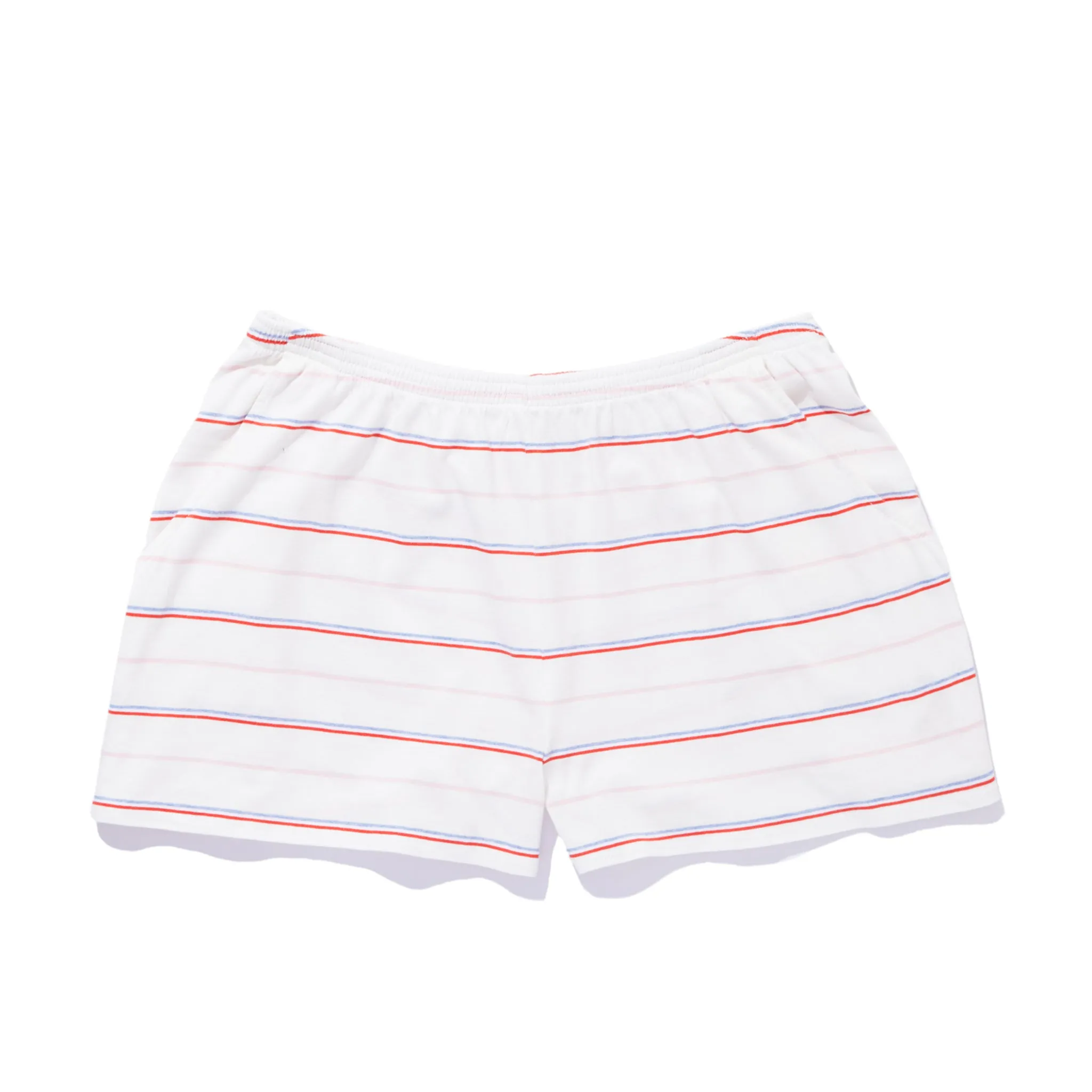 The Short - Cream Multistripe sold by Kule