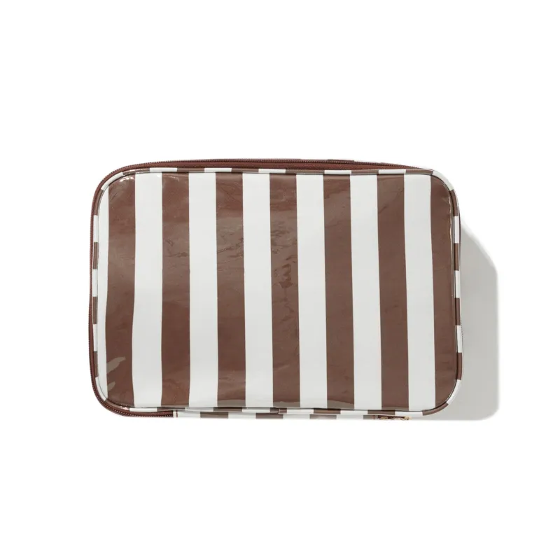 The Cosmetic Set - Mocha/Canvas sold by Kule