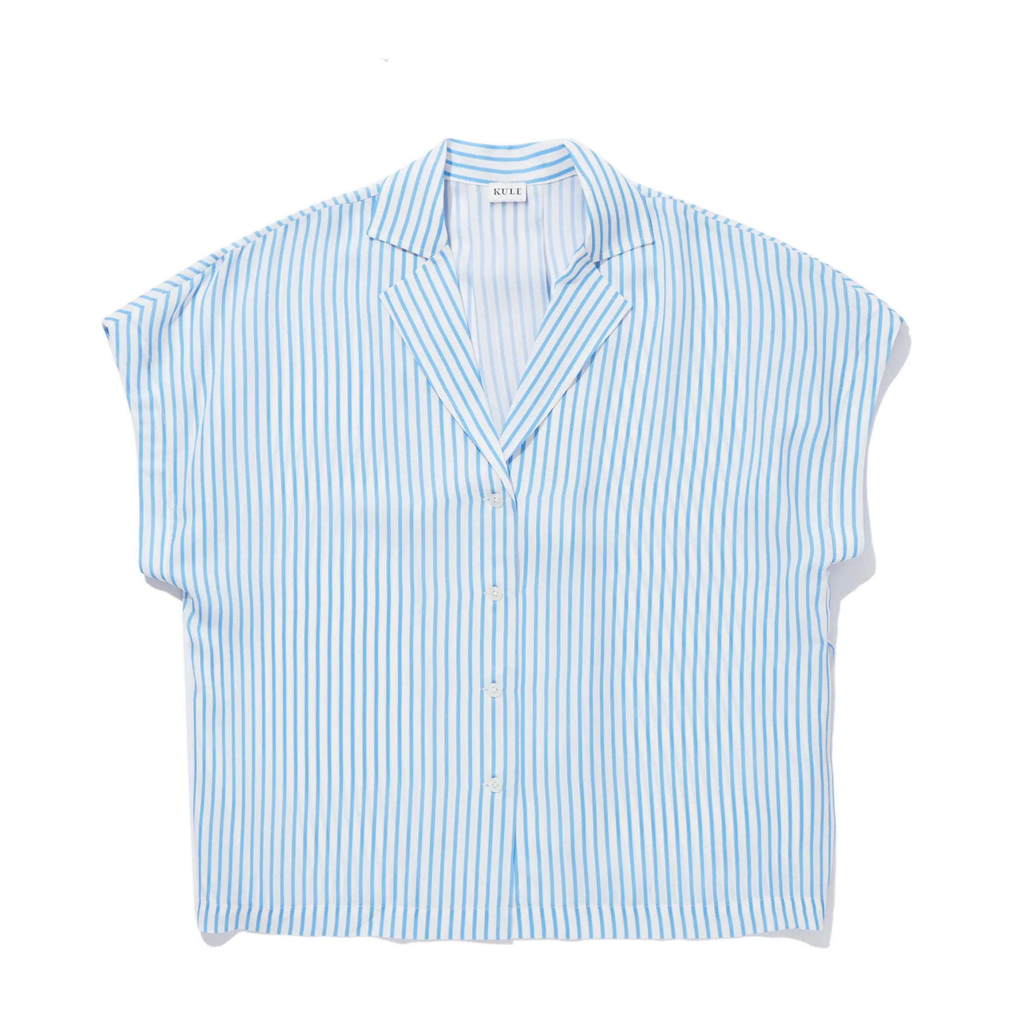 The Silk Mavis - White/Blue sold by Kule