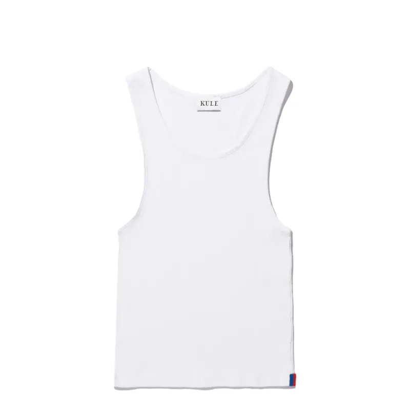 The Ribbed Eleni - White sold by Kule