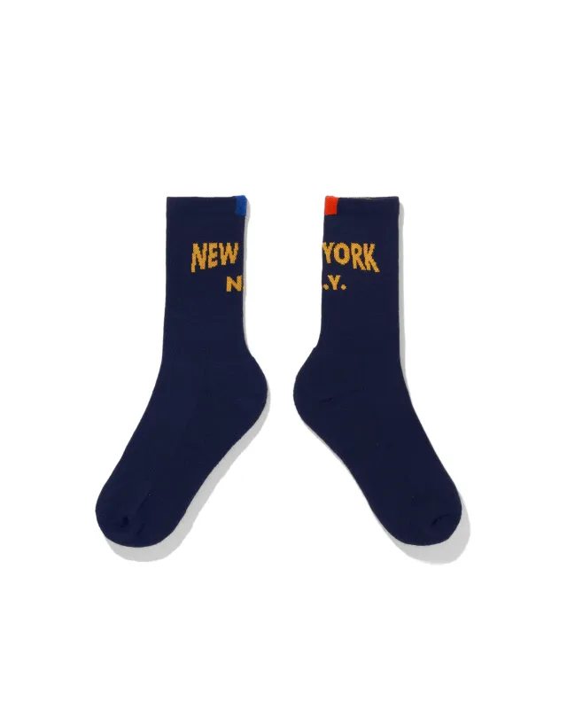 The Women's New York NY Sock - Navy sold by Kule