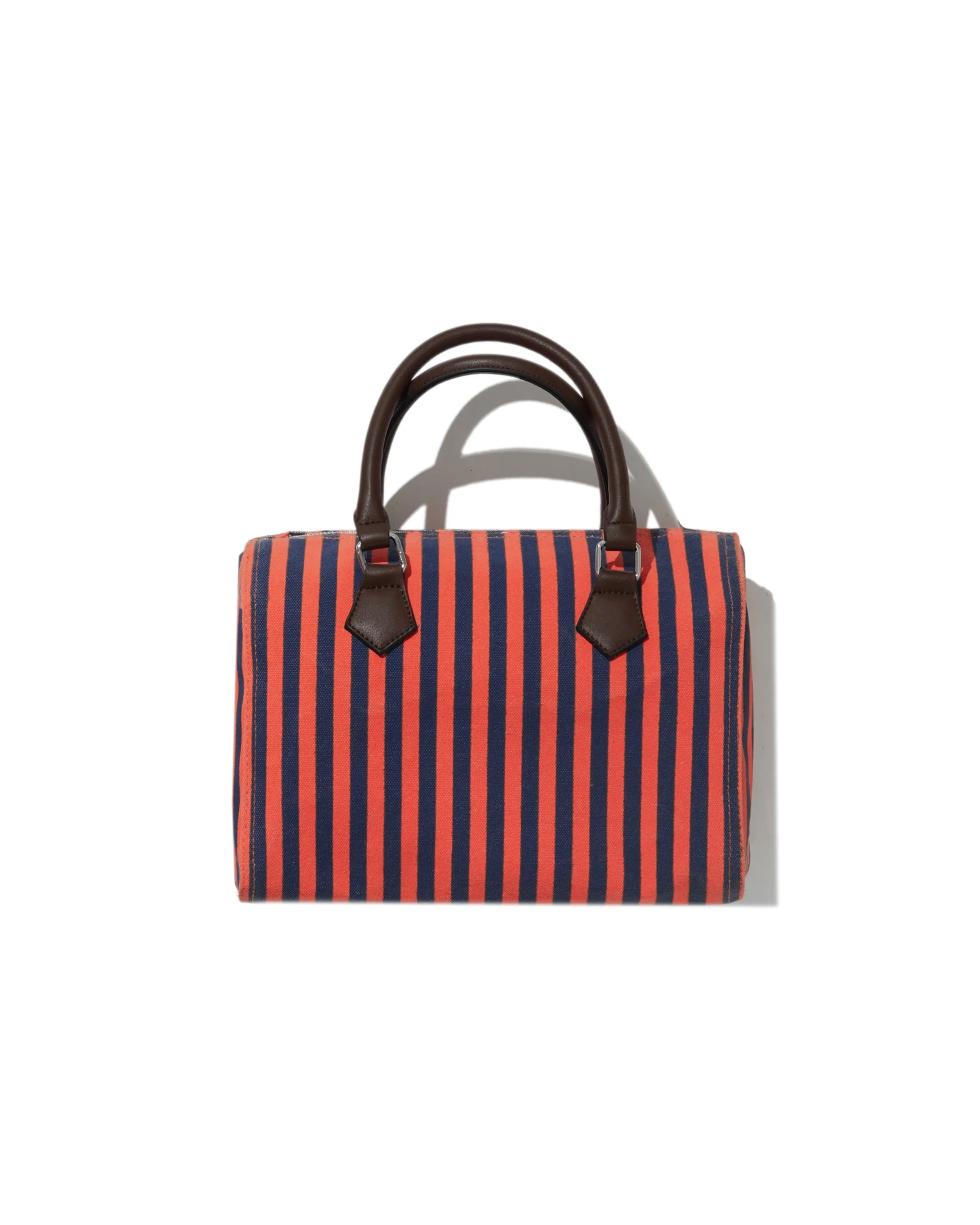 The Walden - Poppy/Navy Ministripe sold by Kule