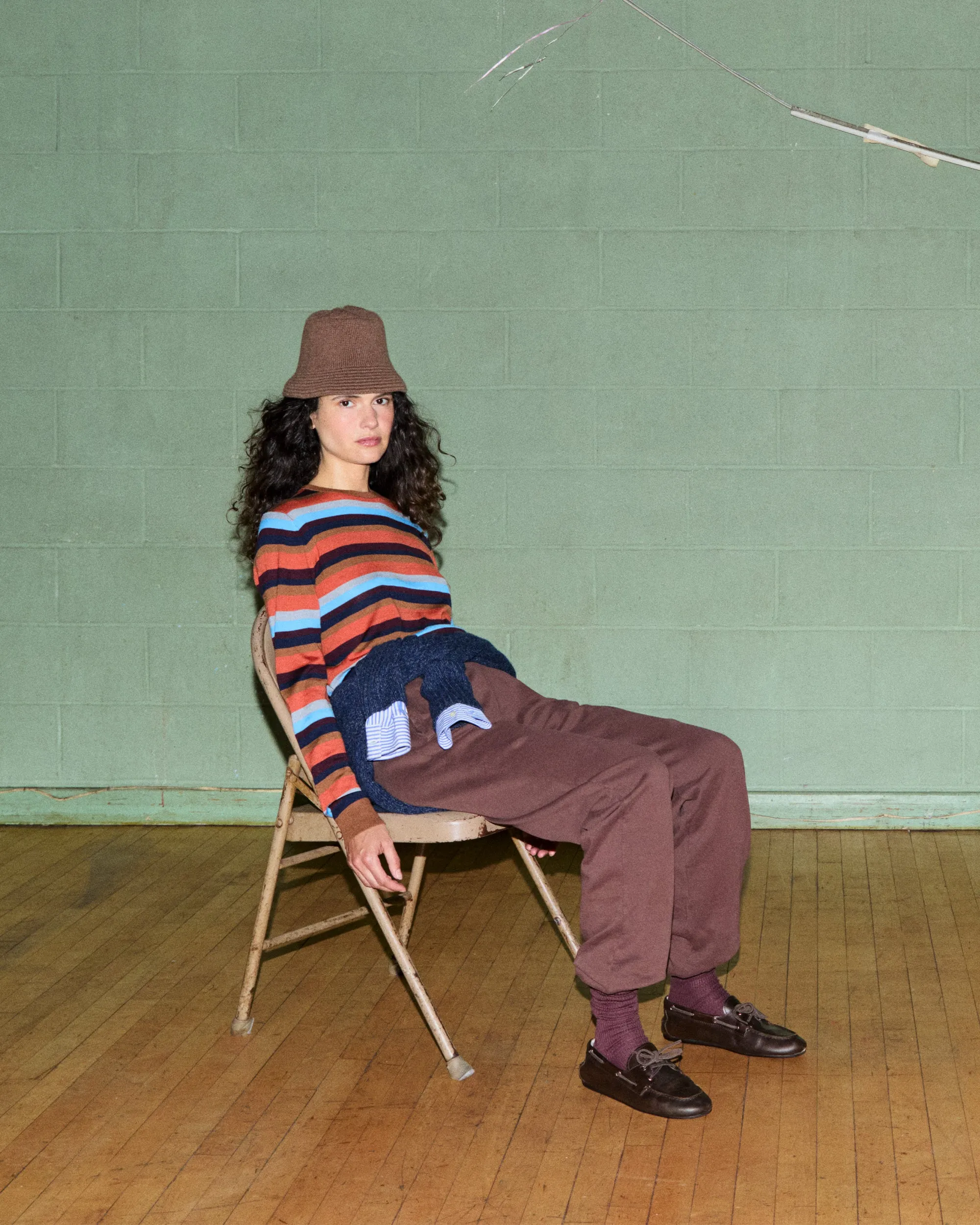 The Gabe - Vicuna Multistripe sold by Kule product image thumbnail 3