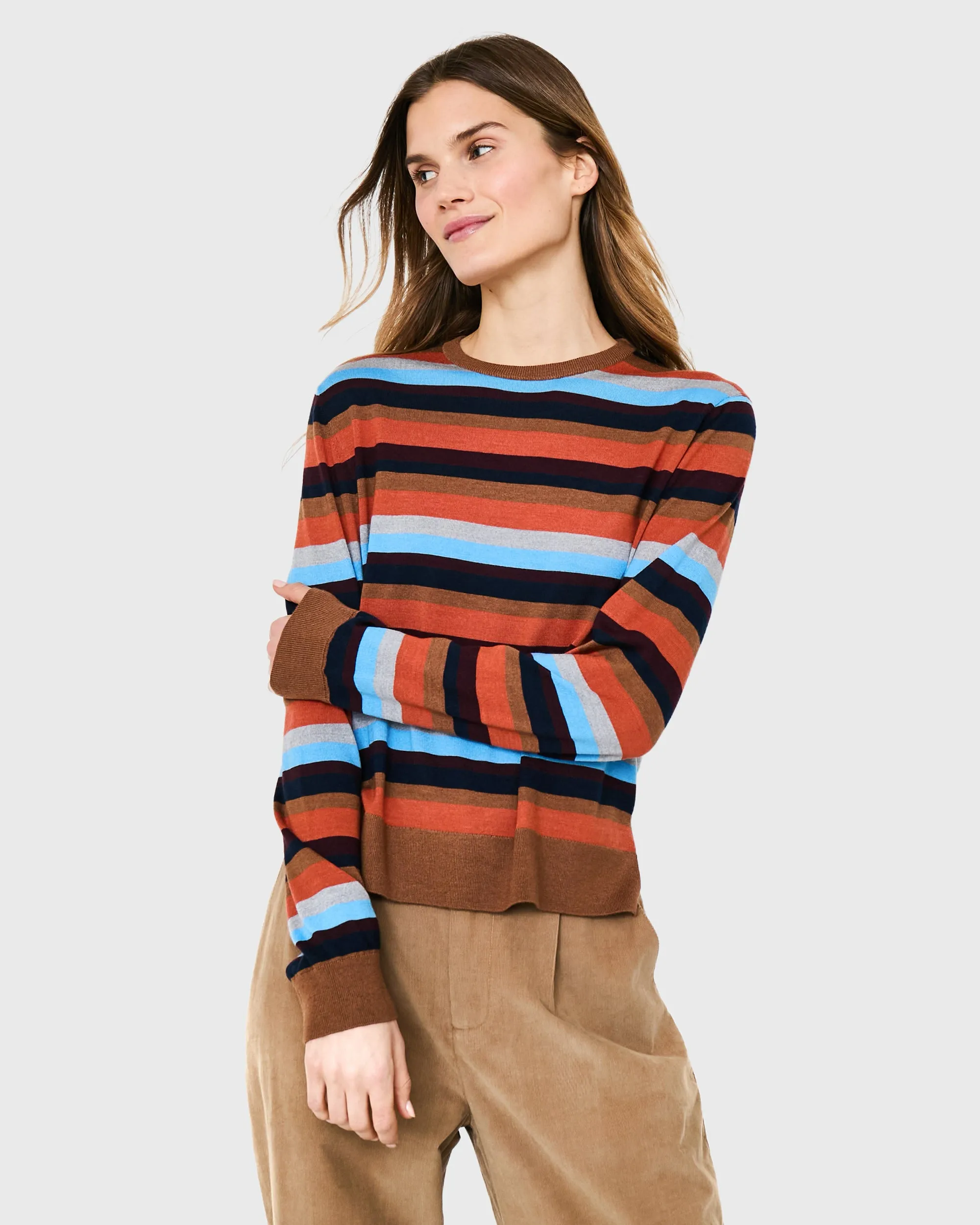 The Gabe - Vicuna Multistripe sold by Kule product image thumbnail 2