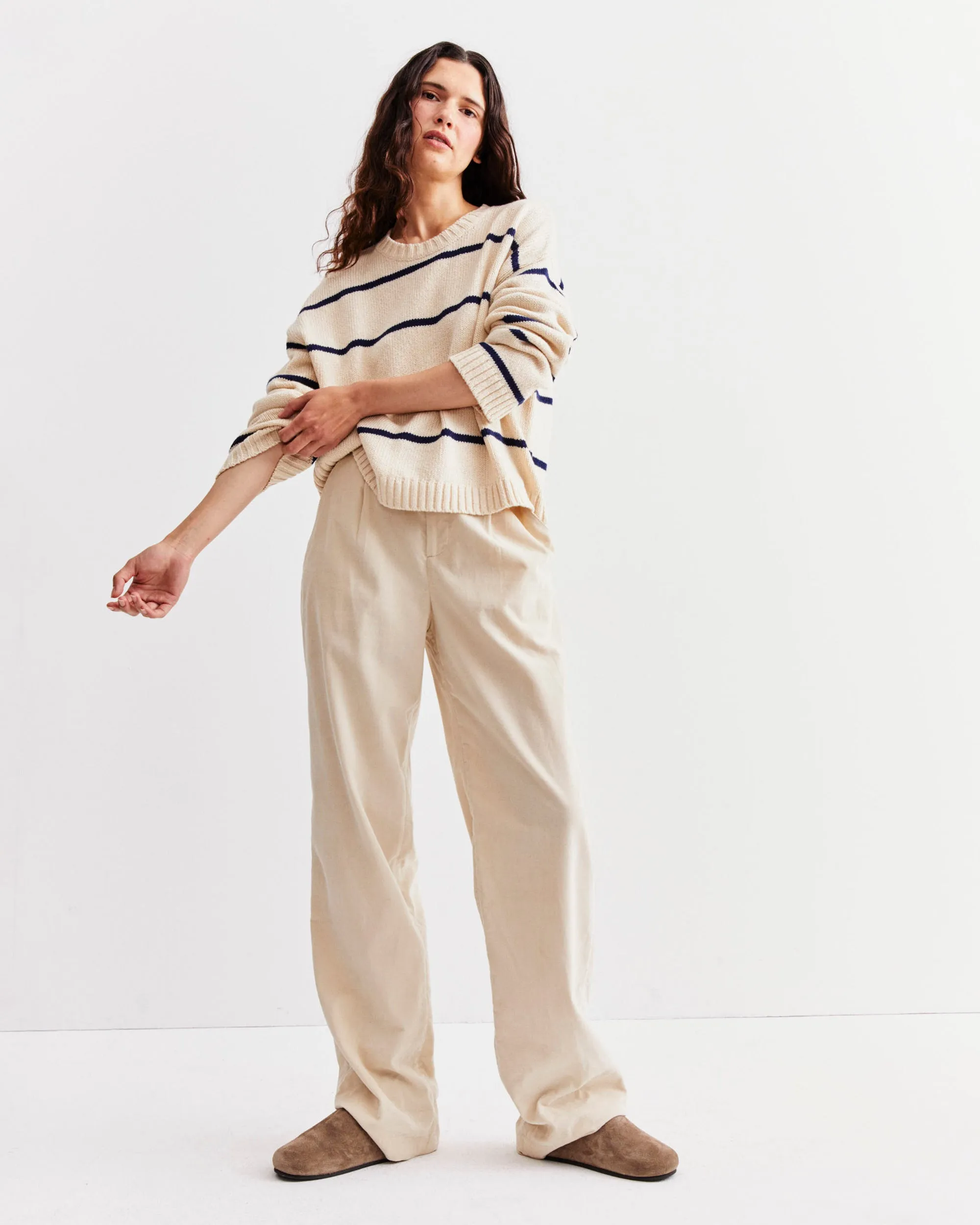 The Corduroy Grable - Parchment sold by Kule product image thumbnail 3