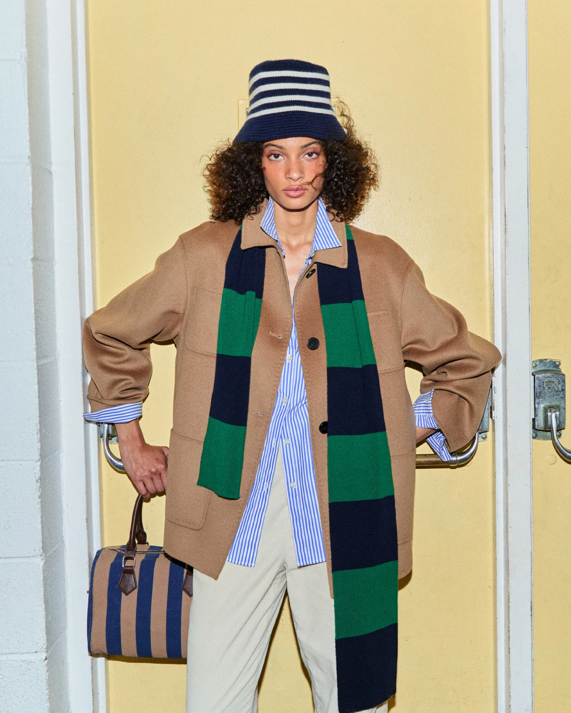 The Jed - Navy/Cream sold by Kule product image thumbnail 2