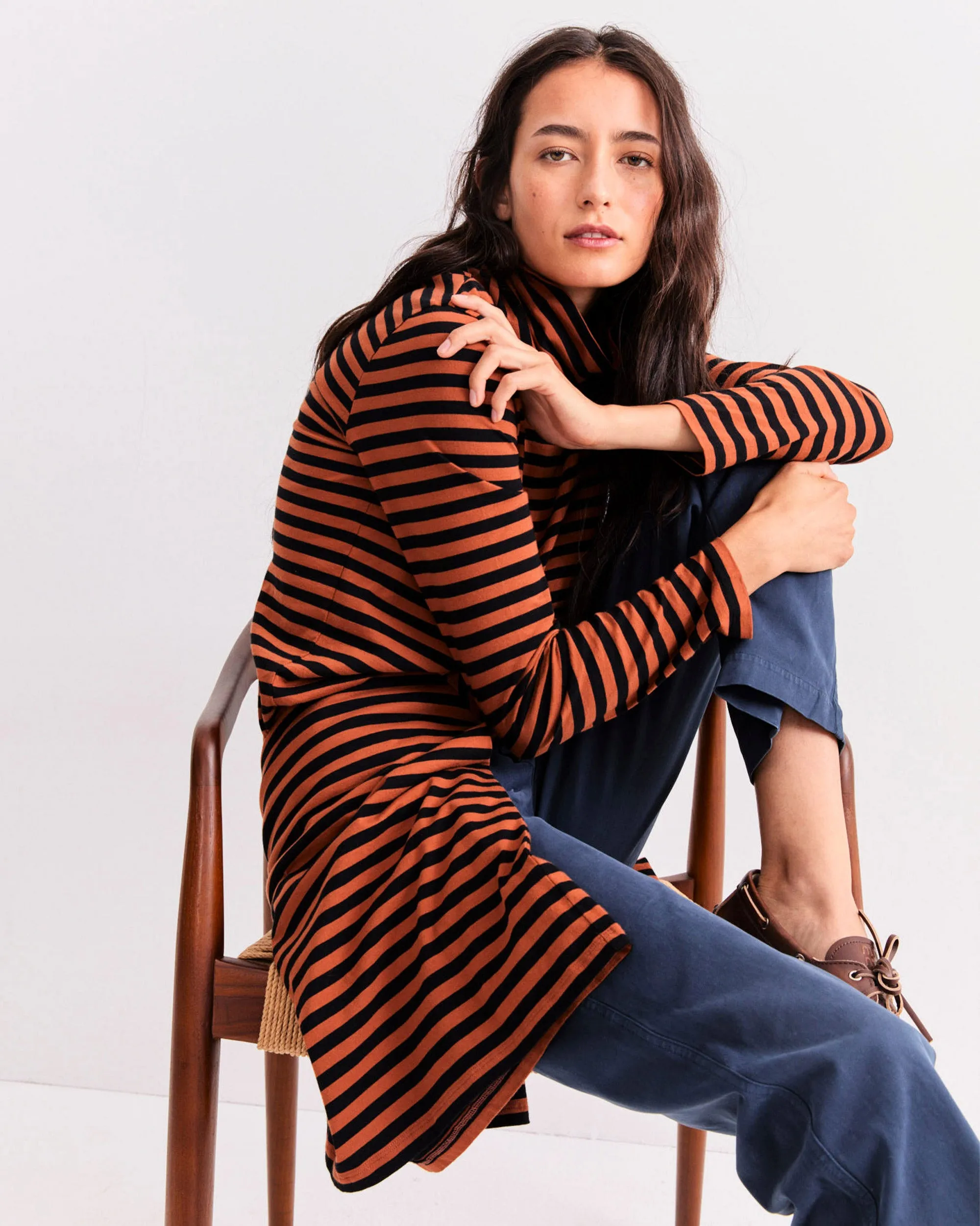 The Turtleneck - Copper/Black sold by Kule product image thumbnail 3