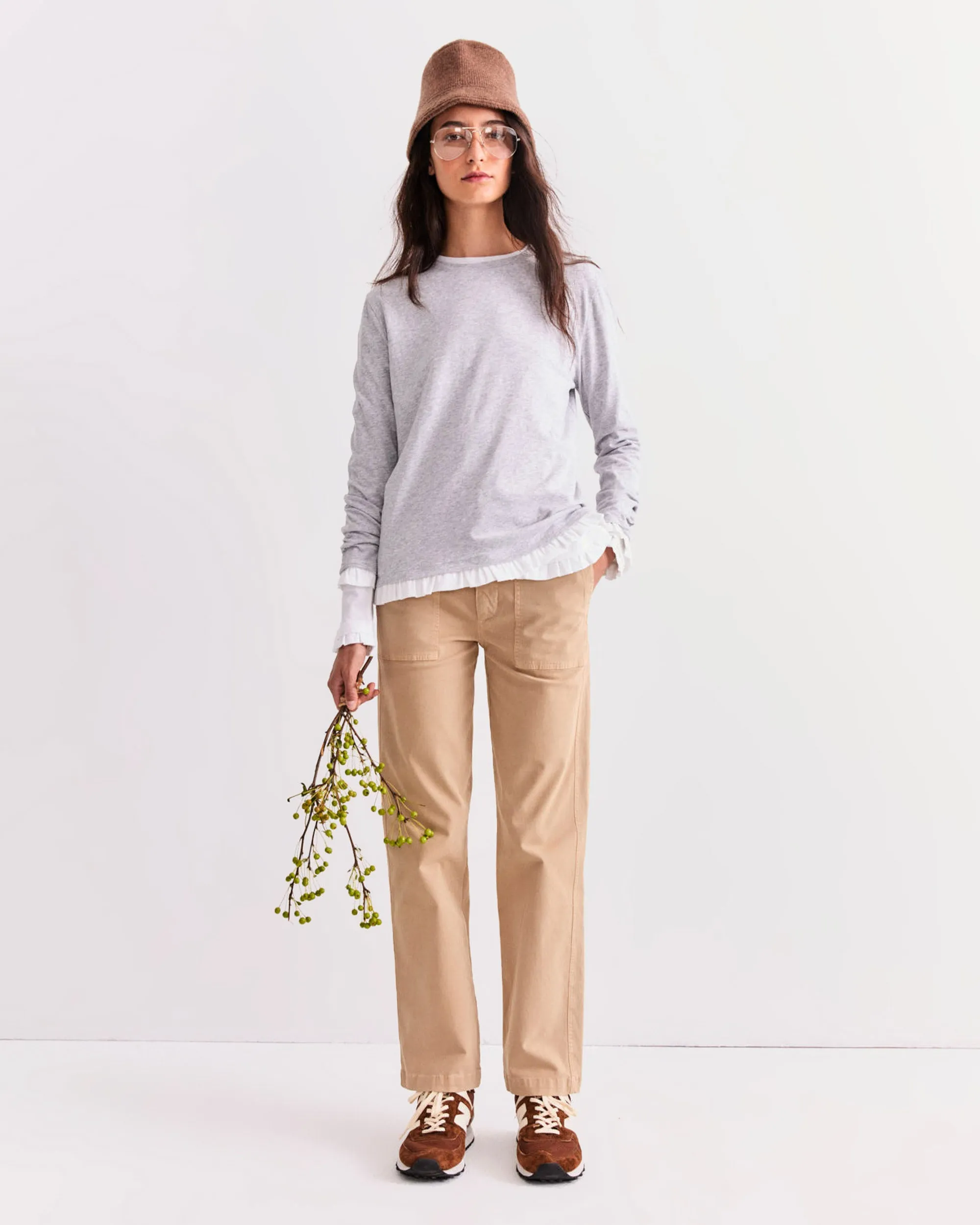 The Romeo - Heather Grey/White sold by Kule product image thumbnail 2