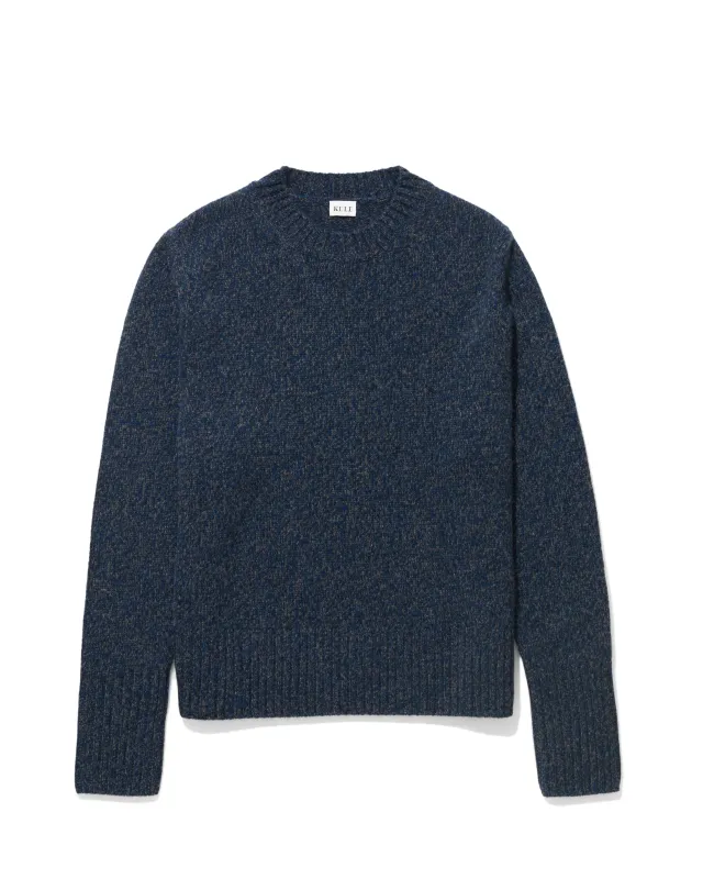 The Cashmere Tatum - Navy Marl sold by Kule