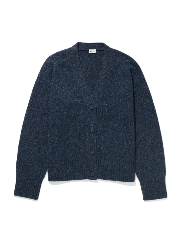The Cashmere Raffa - Navy Marl sold by Kule