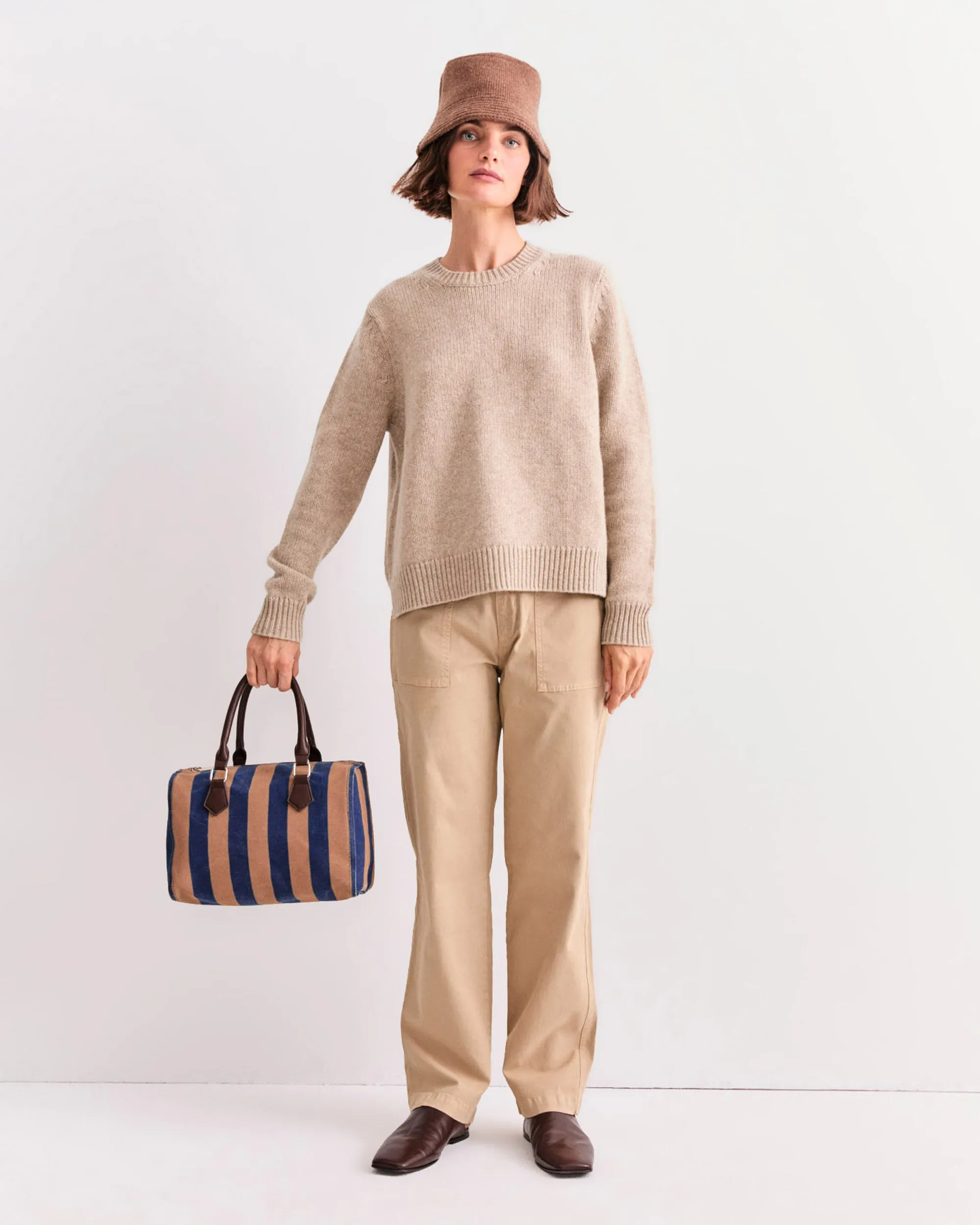 The Bonnie - Khaki Heather sold by Kule product image thumbnail 2