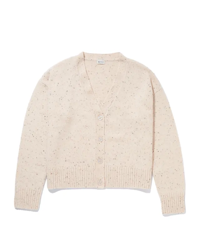 The Cashmere Raffa - Oatmeal Donegal sold by Kule