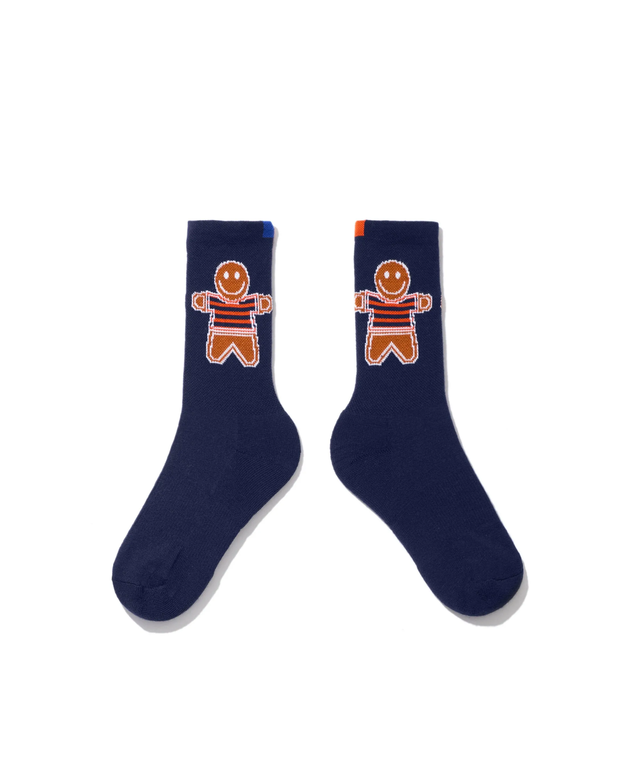 The Women's Gingerbread Sock - Navy sold by Kule