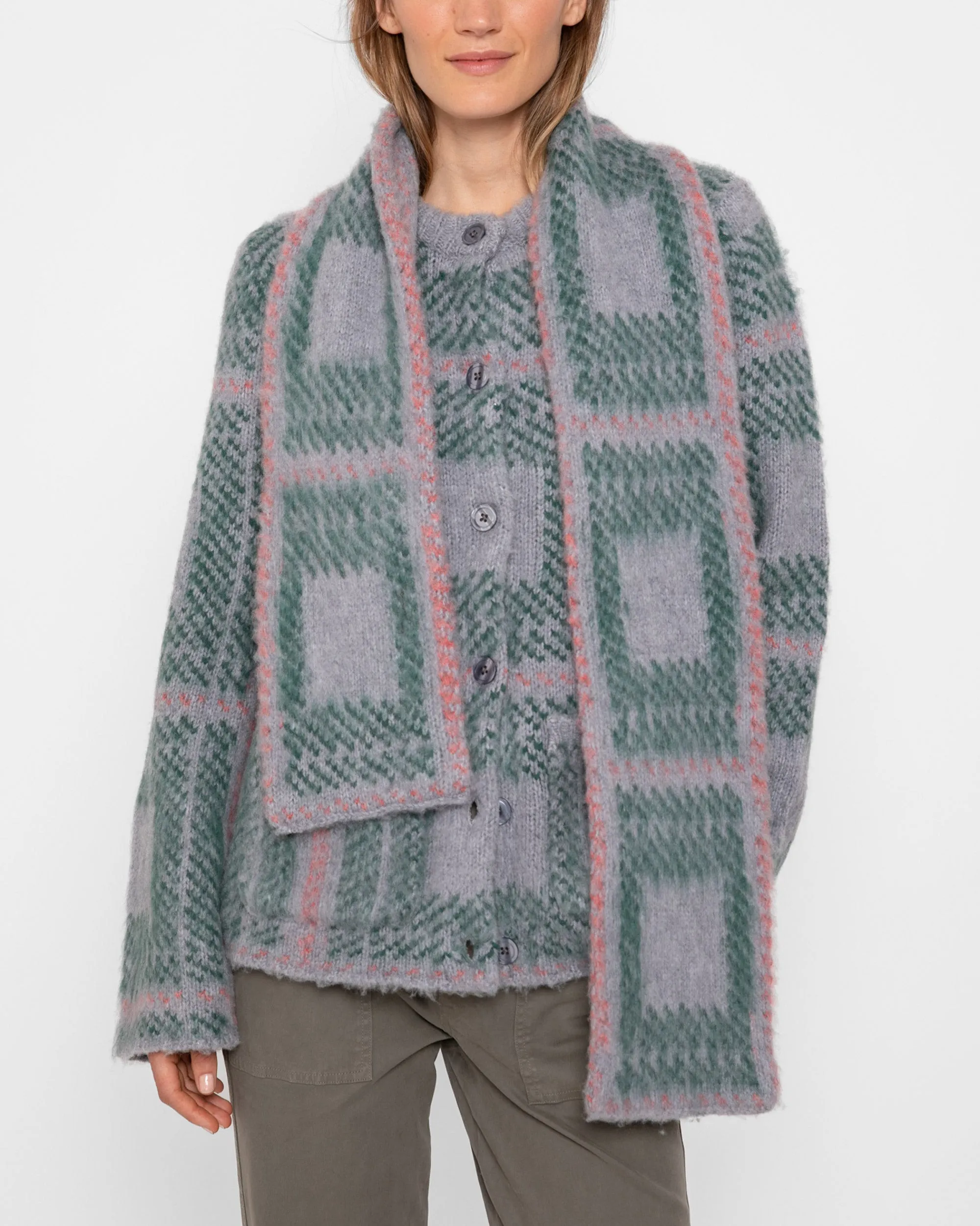 The Mayer - Grey Plaid sold by Kule product image thumbnail 3
