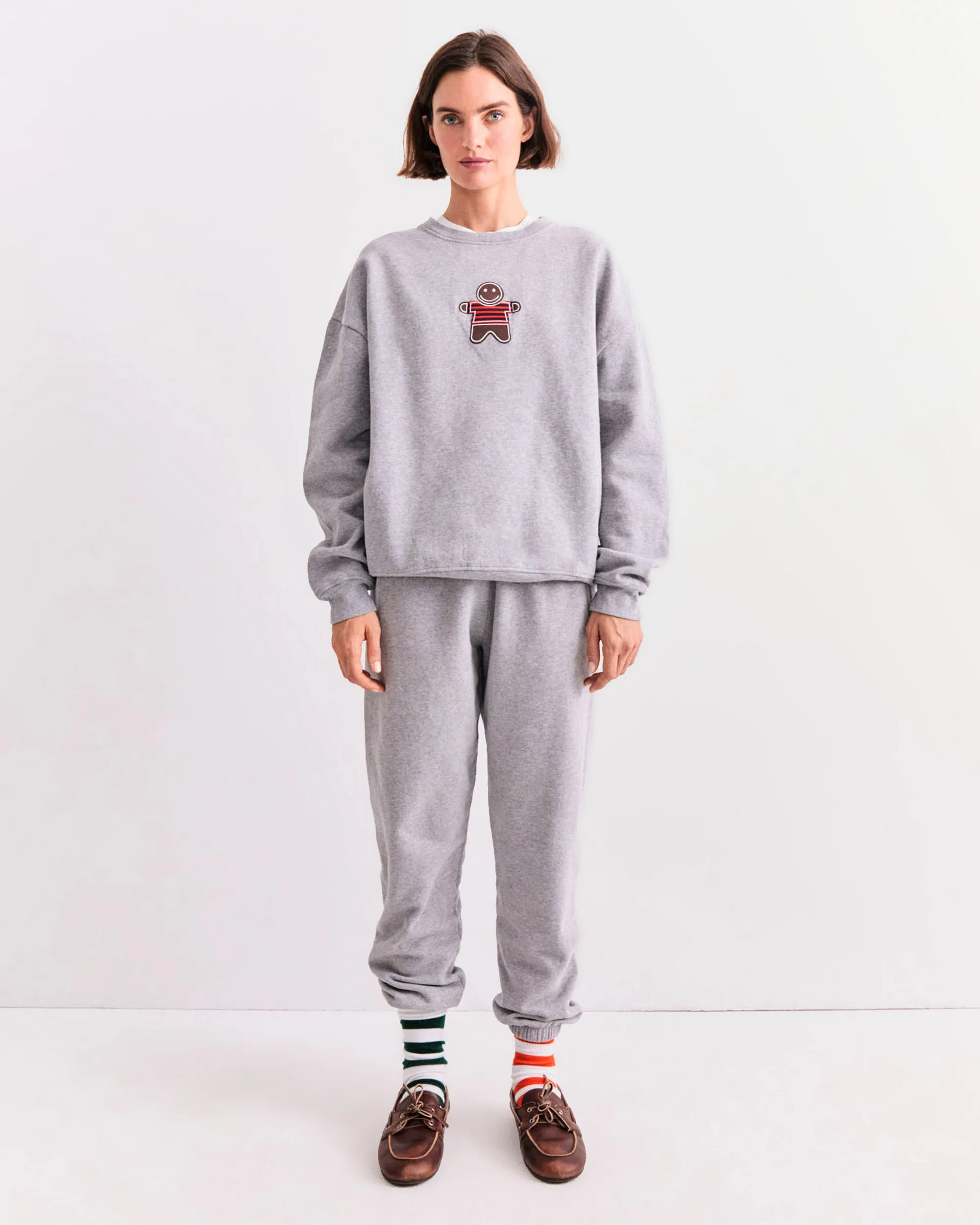 The Oversized Gingerbread Sweatshirt - Heather Grey sold by Kule product image thumbnail 2