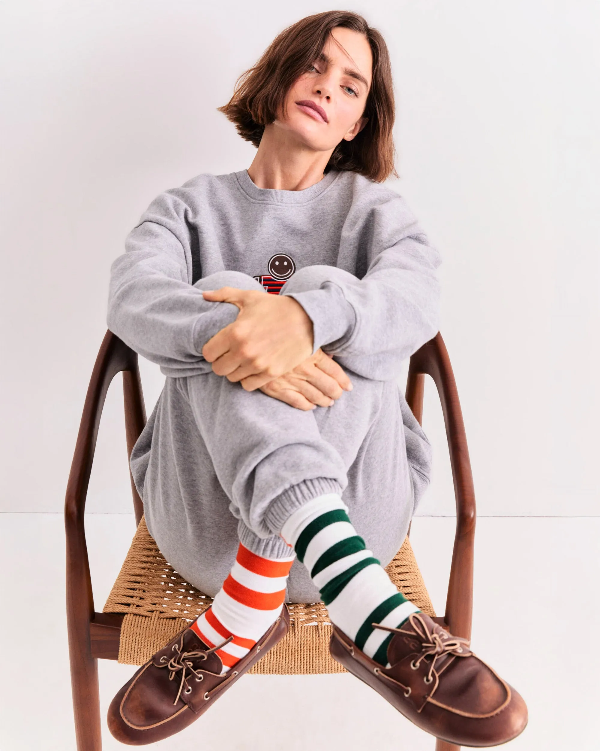The Oversized Gingerbread Sweatshirt - Heather Grey sold by Kule product image thumbnail 3