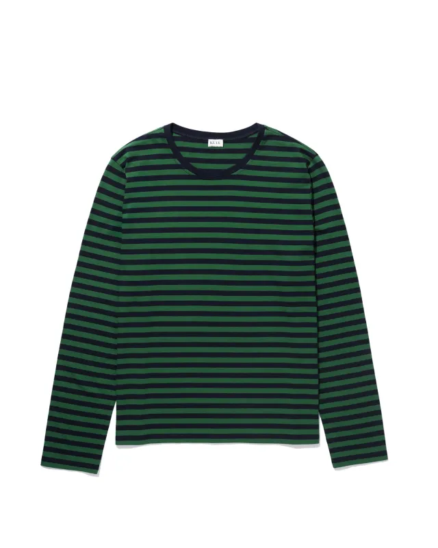 The Modern Long - Navy/Green sold by Kule