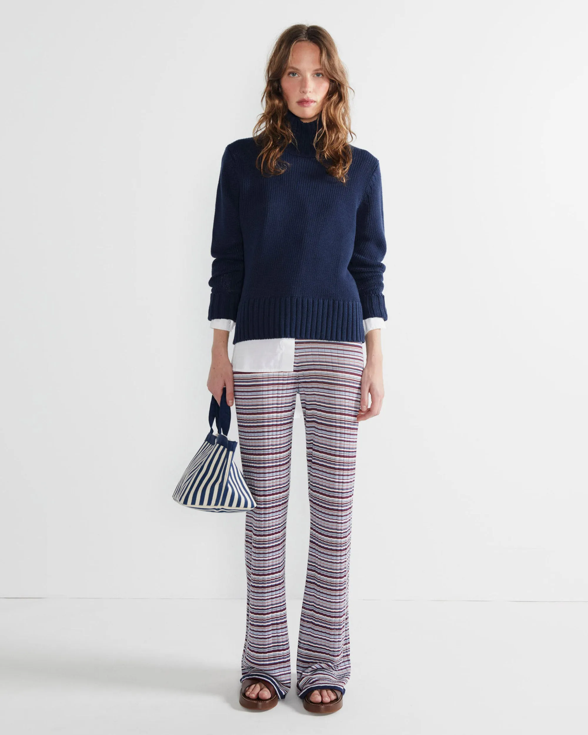 The Andrea - Navy Multi sold by Kule product image thumbnail 2