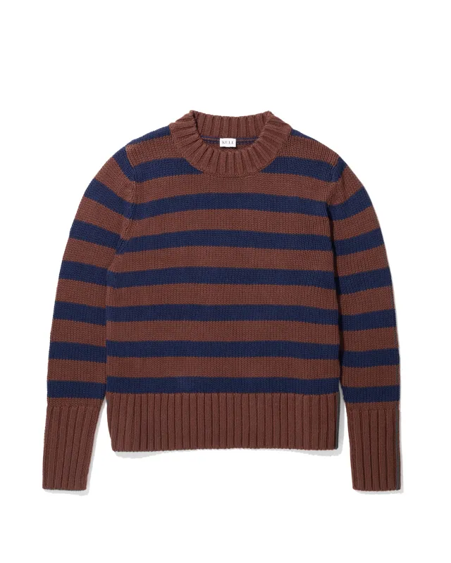 The Tatum - Brown/Navy sold by Kule