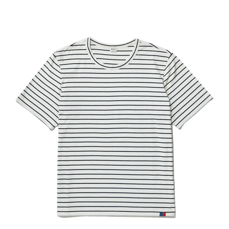 The Modern - Cream/Navy Pinstripe sold by Kule