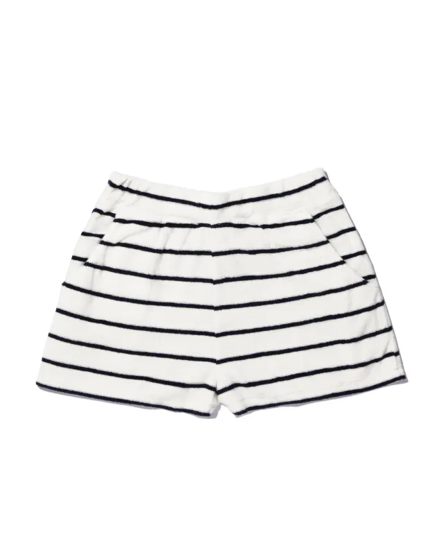 The Terry Venus - Cream/Navy sold by Kule