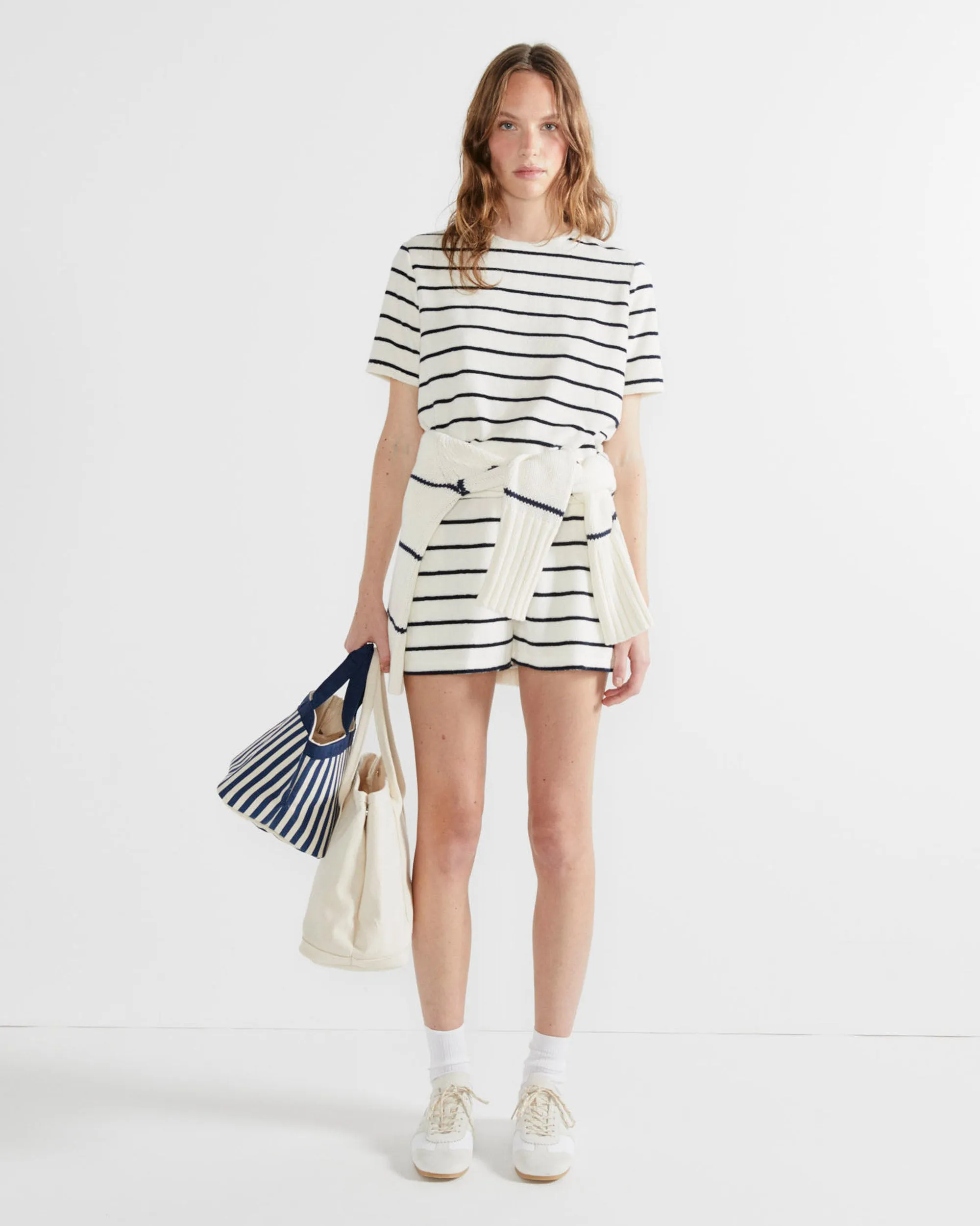 The Terry Hurley - Cream/Navy sold by Kule product image thumbnail 2