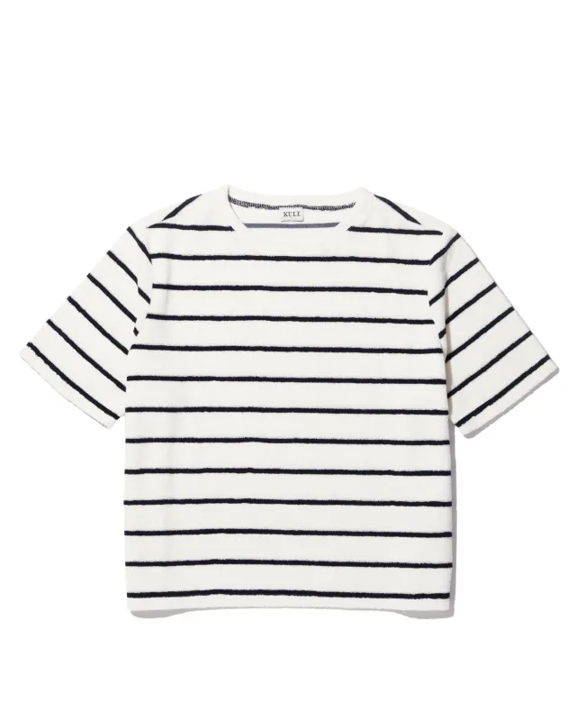 The Terry Hurley - Cream/Navy sold by Kule