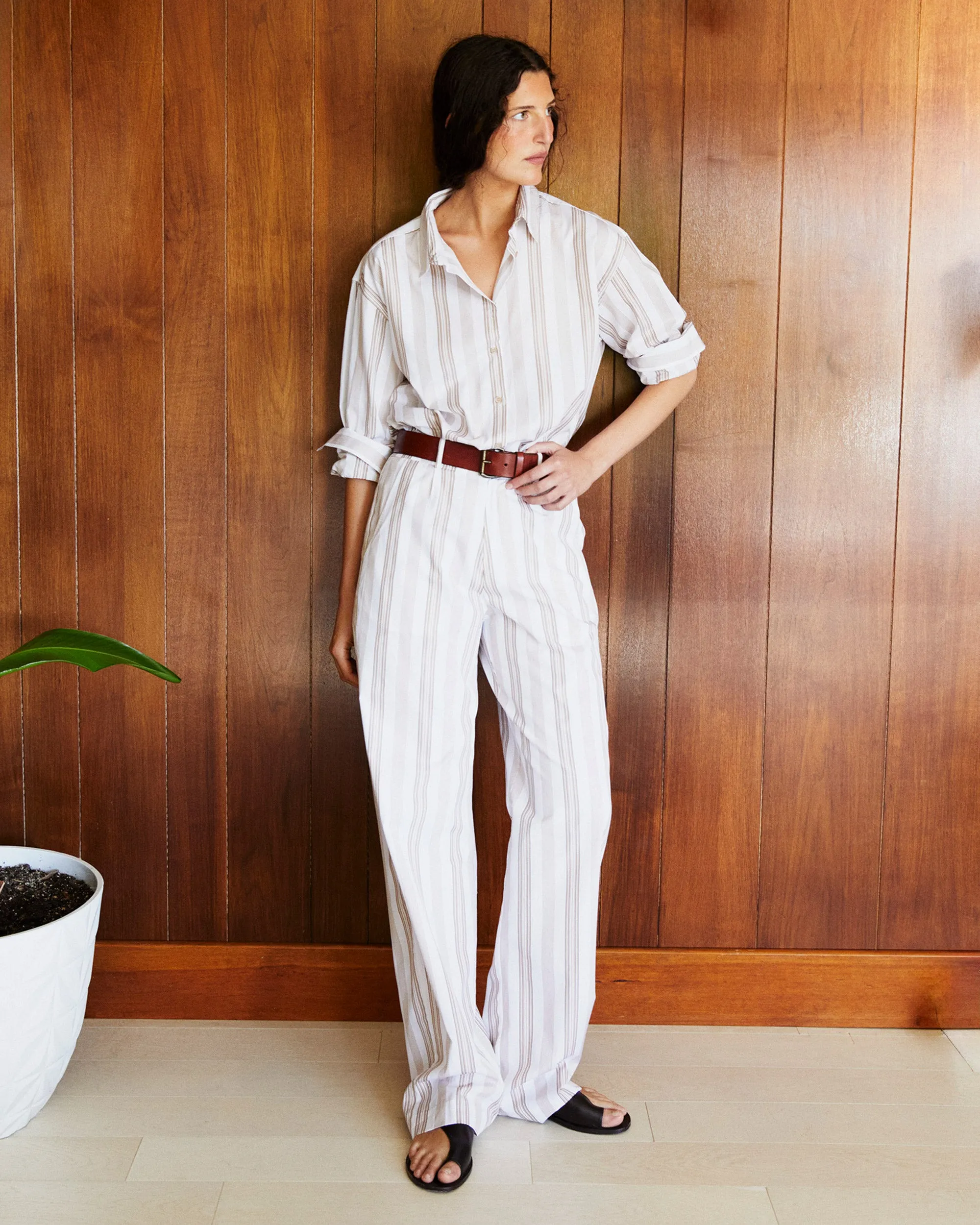 The Shellona - White/Khaki/Brown sold by Kule product image thumbnail 4