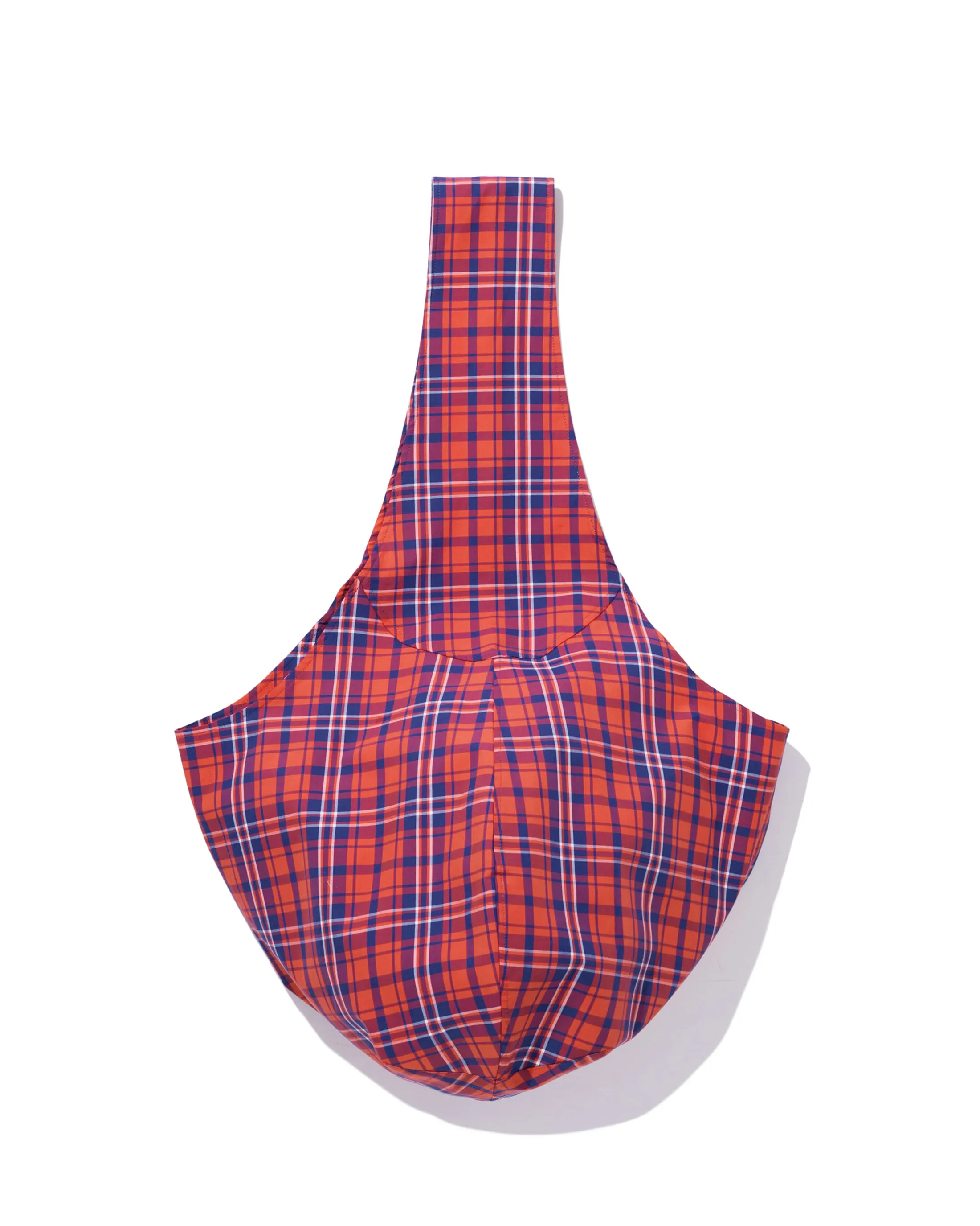 The Sac - Poppy/Navy Plaid sold by Kule product image thumbnail 3