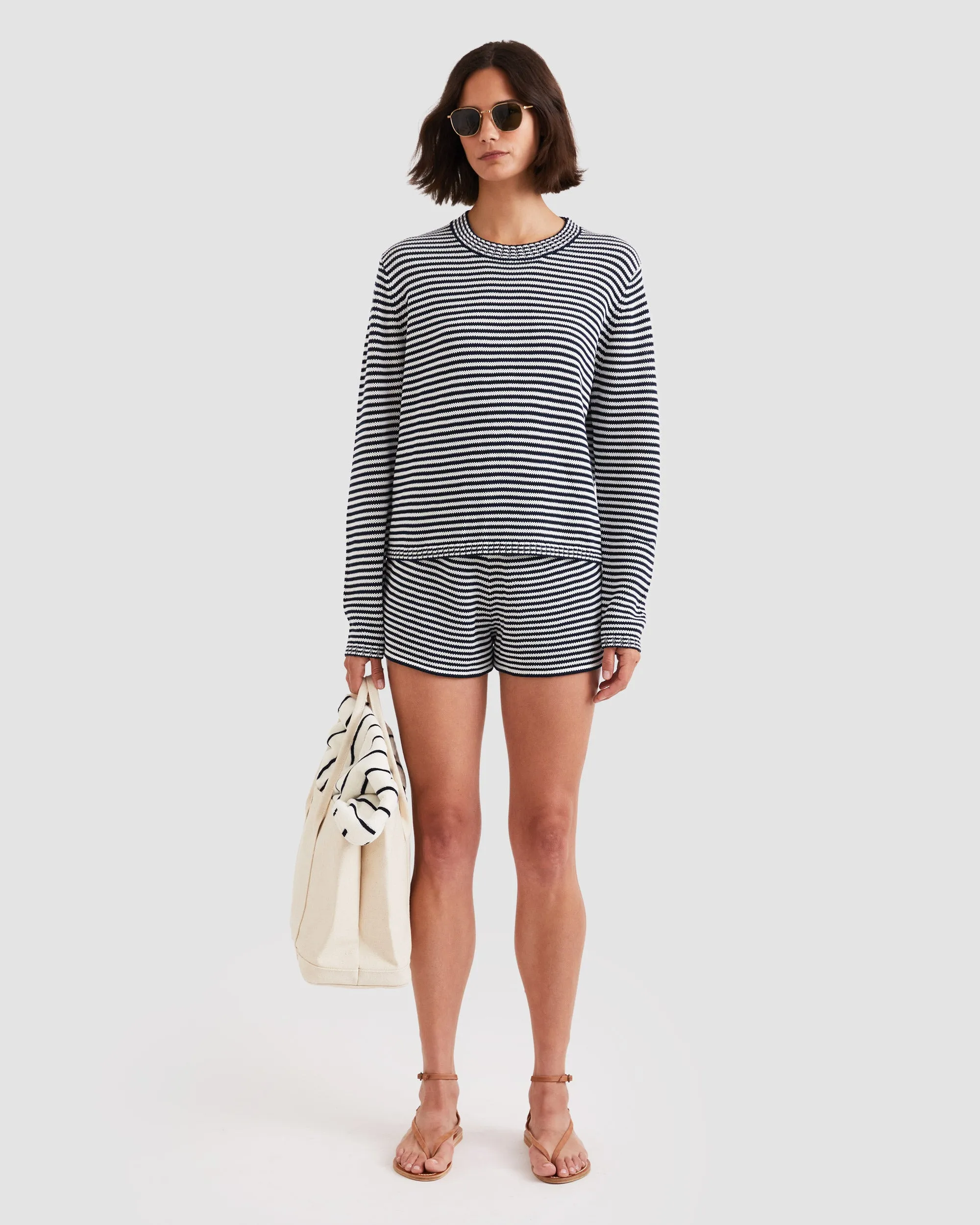 The Agnes - Navy/White sold by Kule product image thumbnail 2