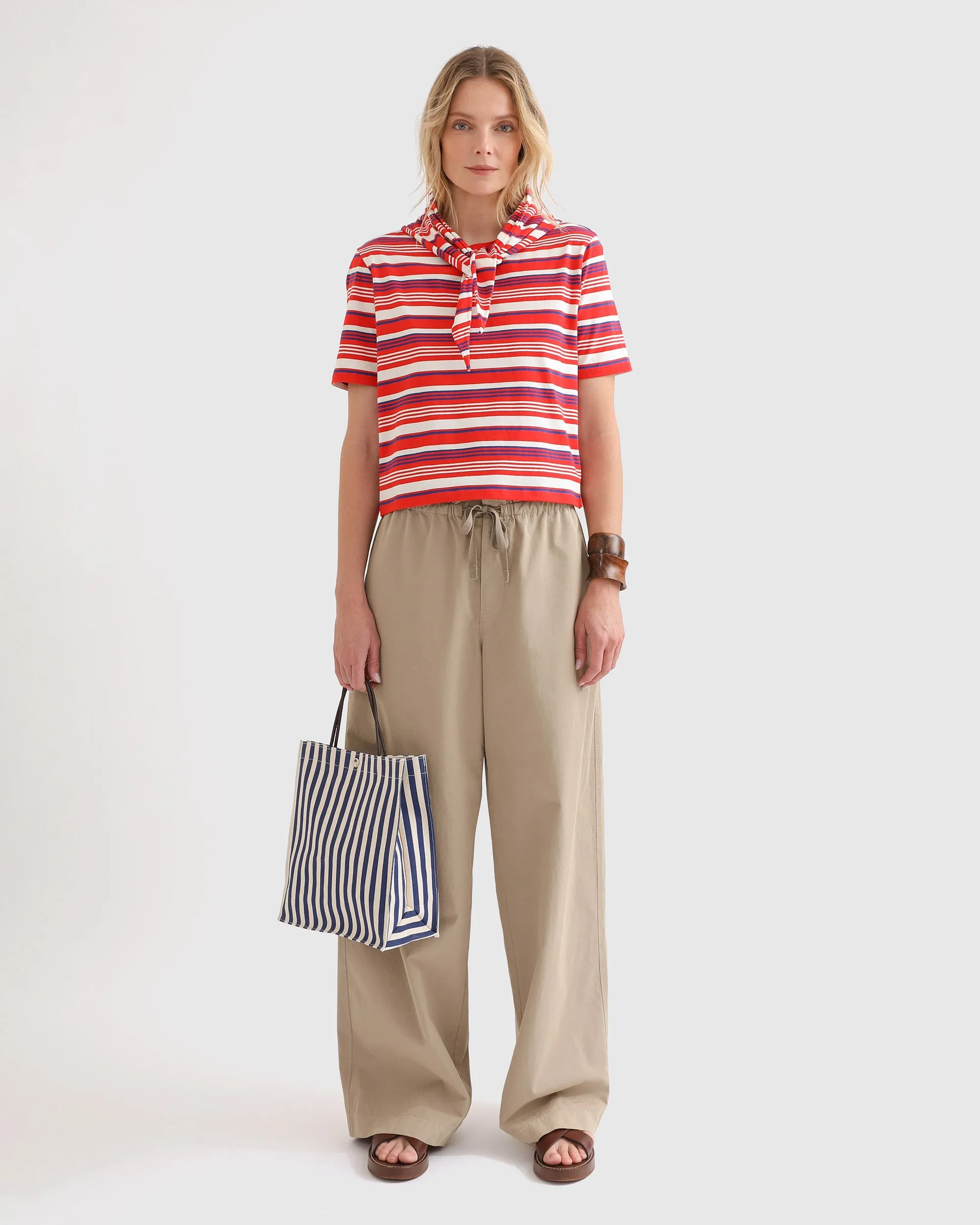 The Brentwood - Tomato Multistripe sold by Kule product image thumbnail 2
