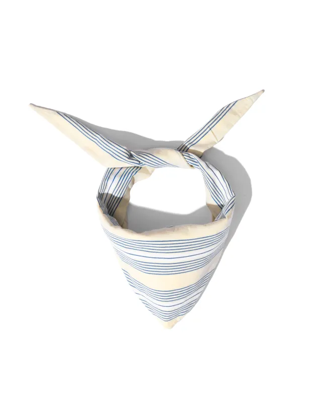 The Tate - Cream/Blue Multistripe made by Kule